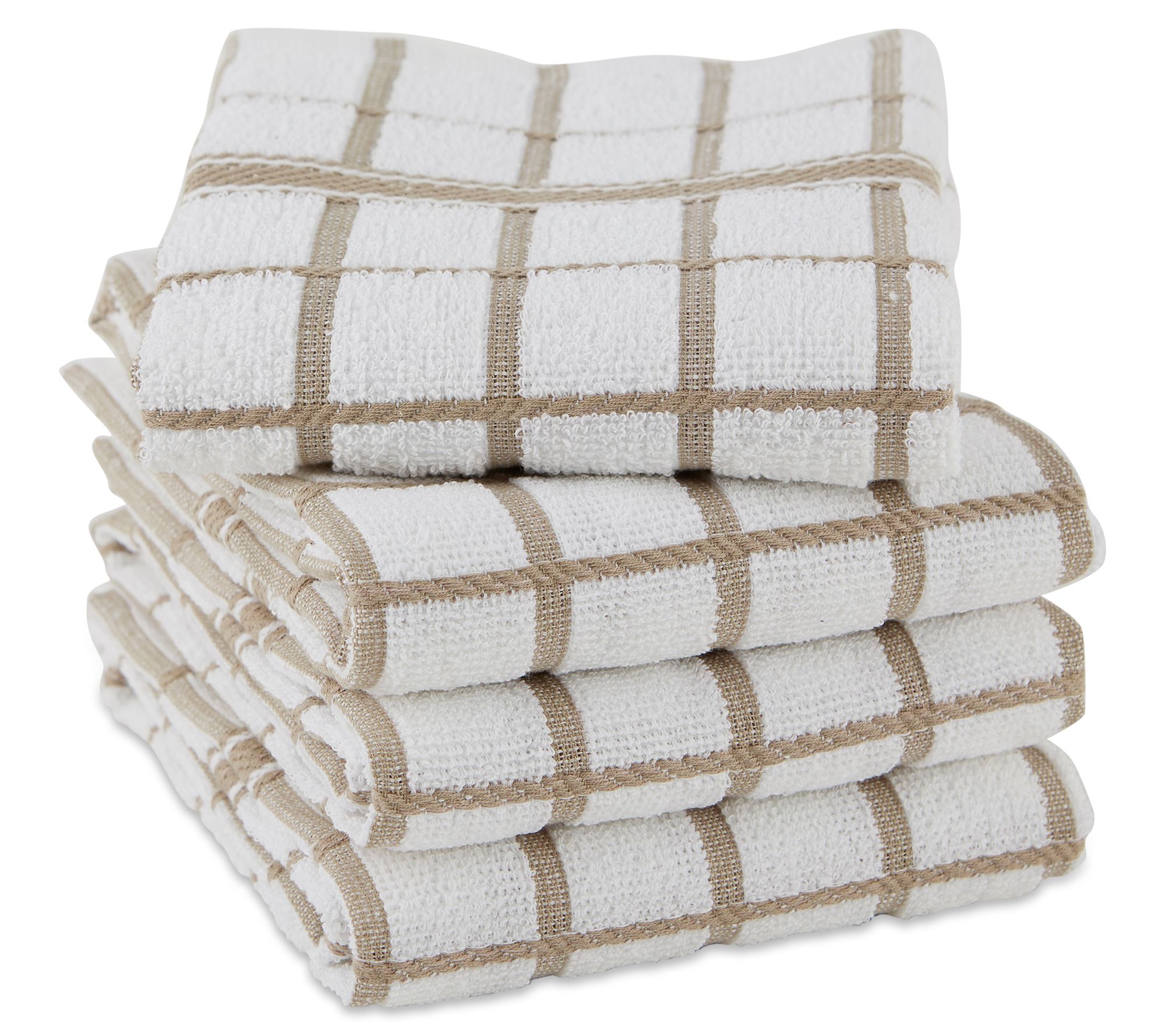 T-Fal Dual Terry Stripe Kitchen Towel, 2 Piece Set, Navy