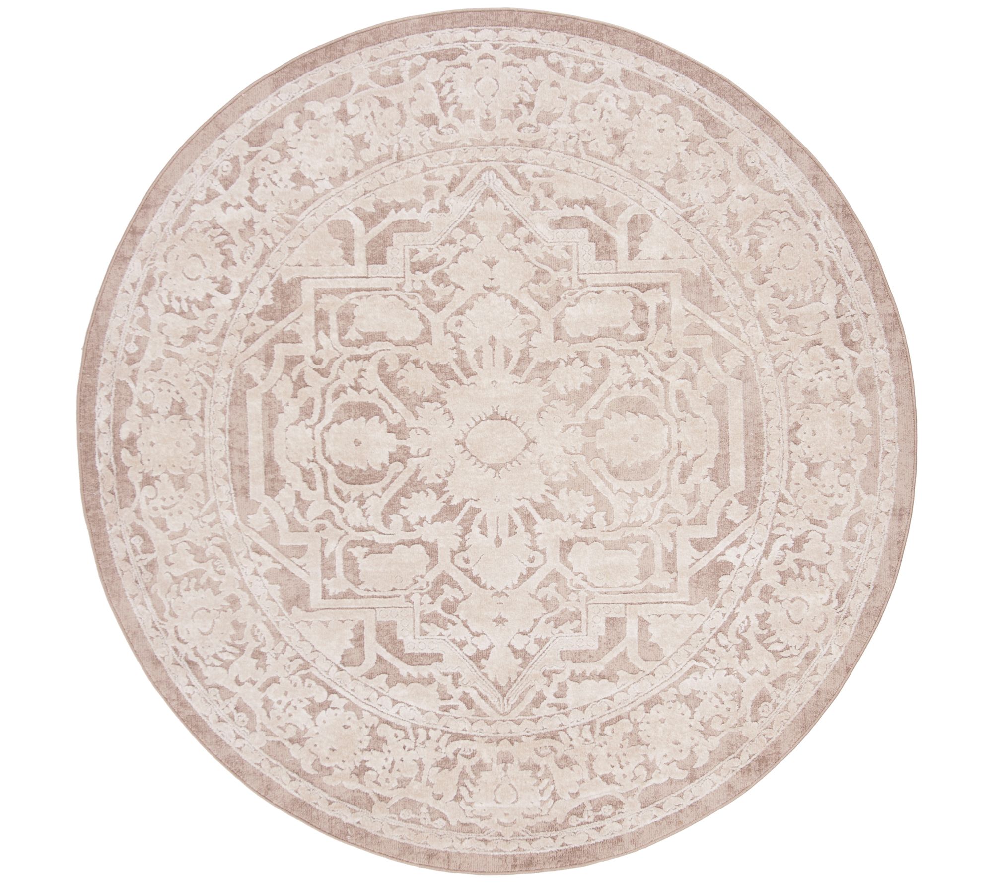 Reflection 665 Collection 6'7" x 6'7" Round Rug