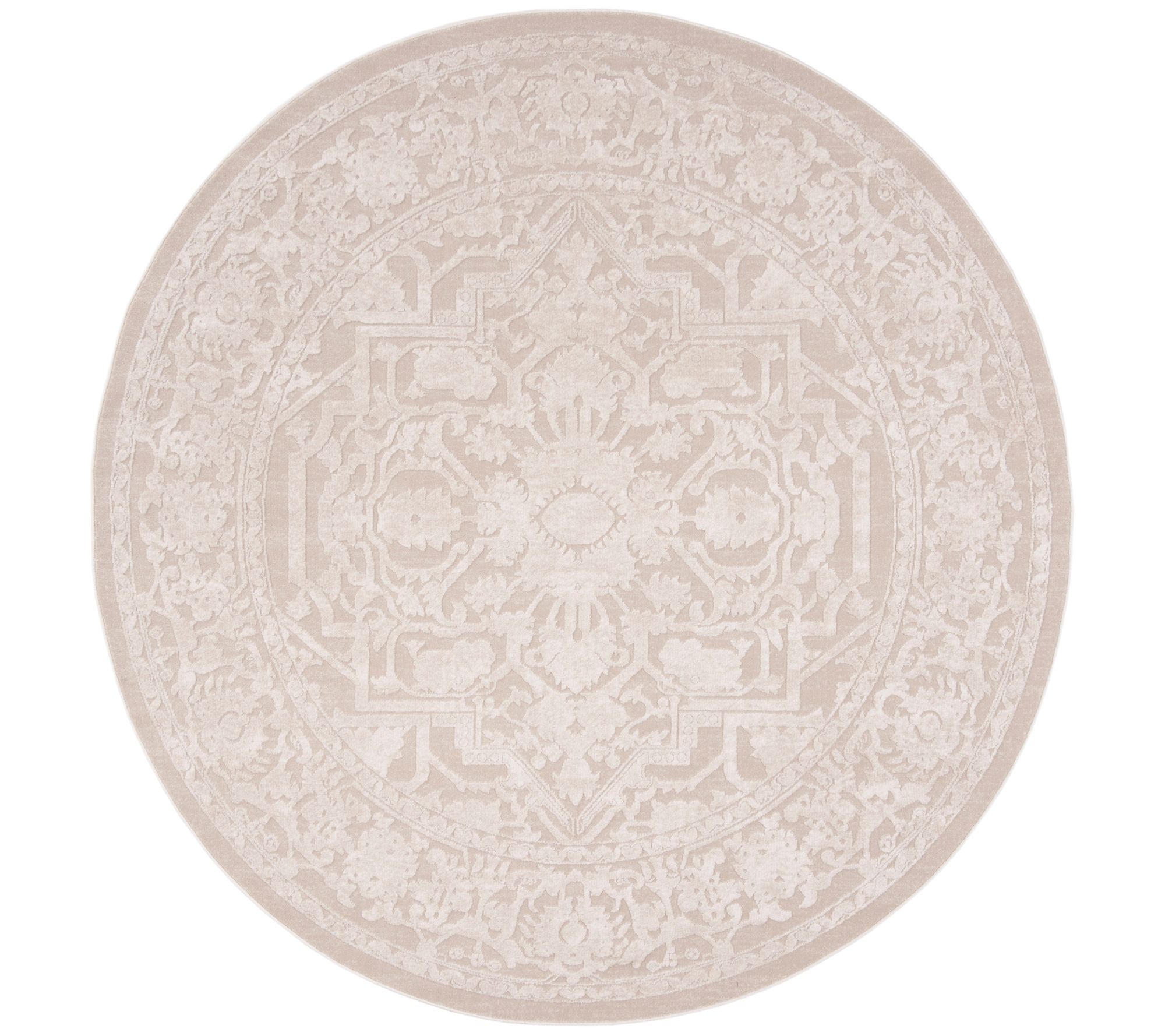 Reflection 665 Collection 6'7" x 6'7" Round Rug
