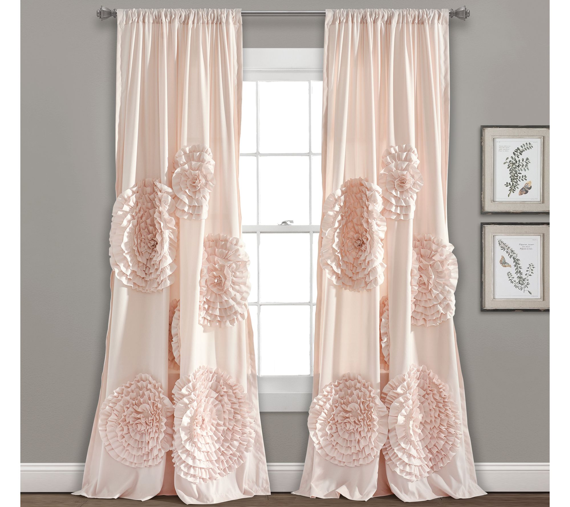 Serena 54 X 84 Window Panel By Lush Decor Qvc Com
