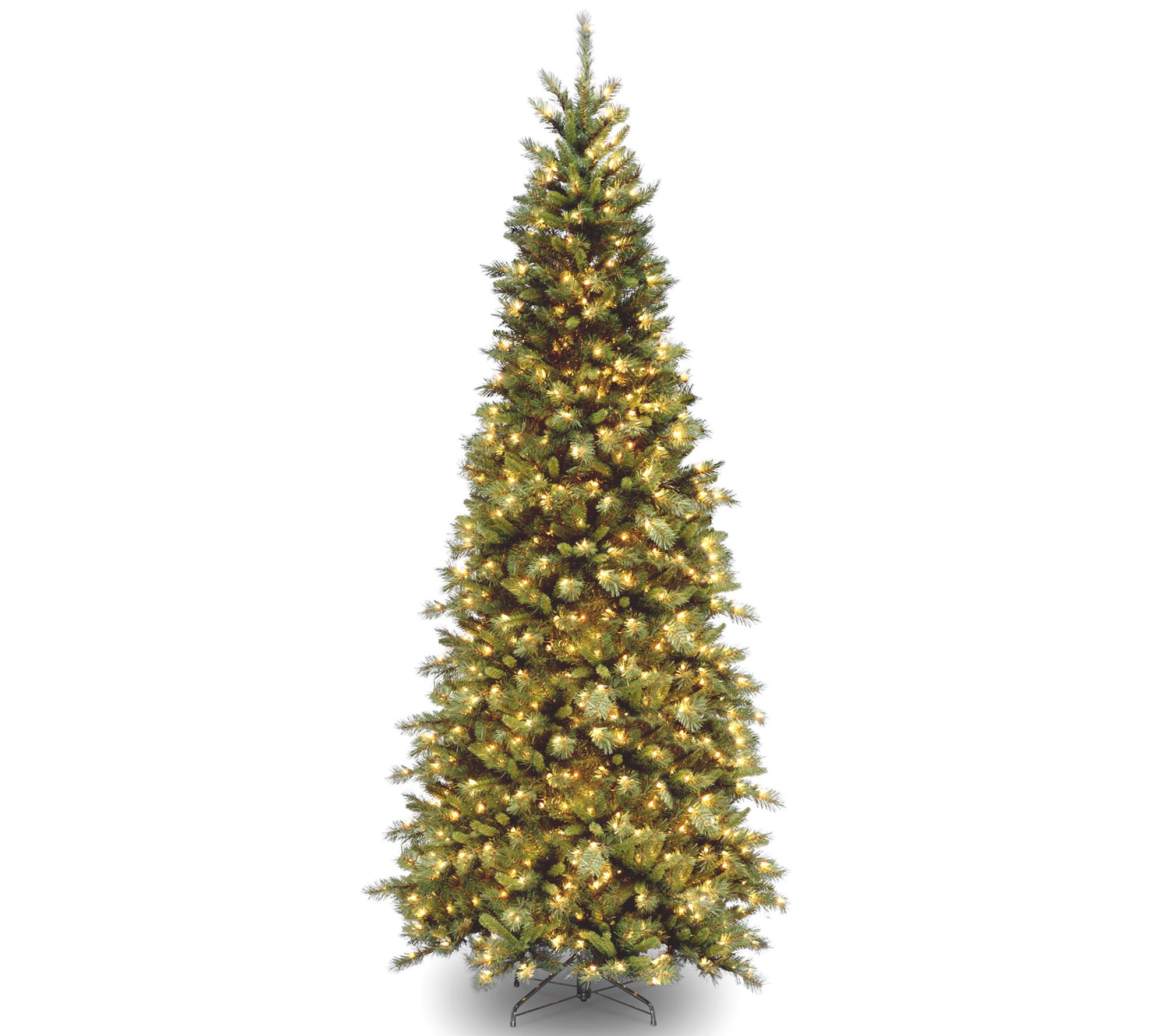 National Tree Company 9' Tiffany Fir Slim with Clear Lights