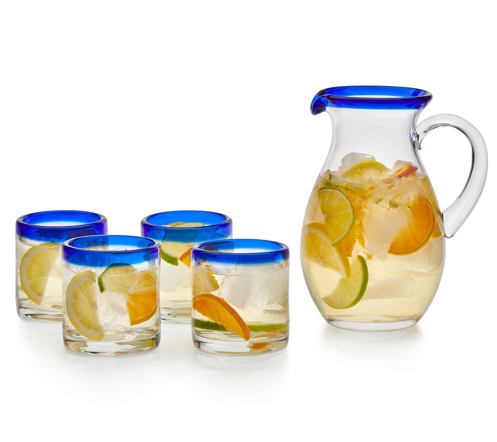 Small Glass Pitchers - Fine table accessories
