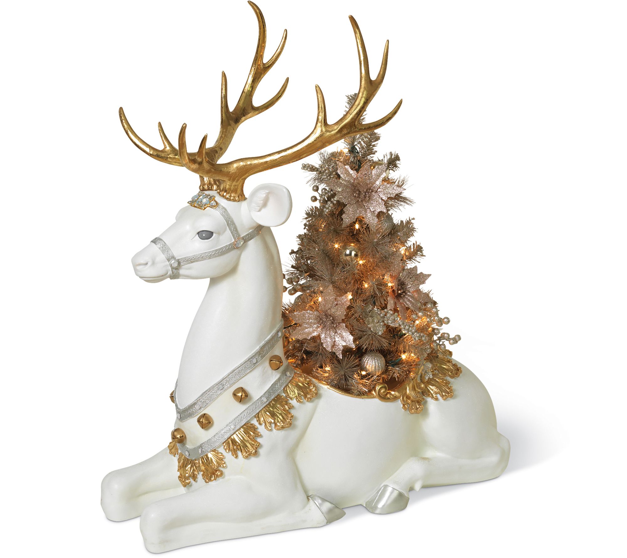 reindeer statue indoor