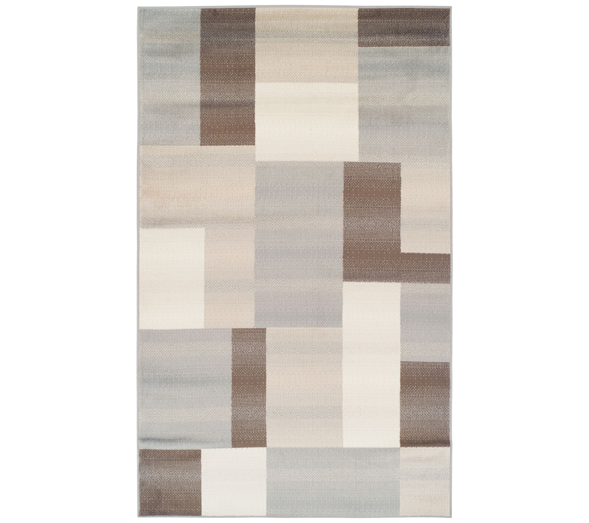 Superior Mid-Century Modern Geometric Indoor 5x 8 Area Rug