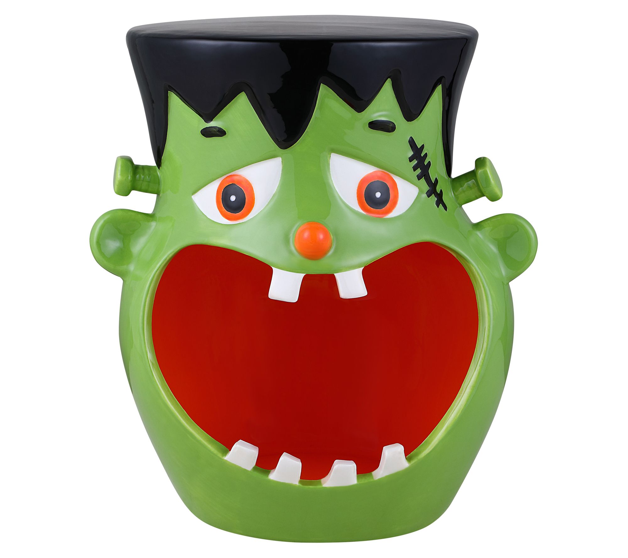Mr. Halloween Motion Activated Ceramic Candy Bowl