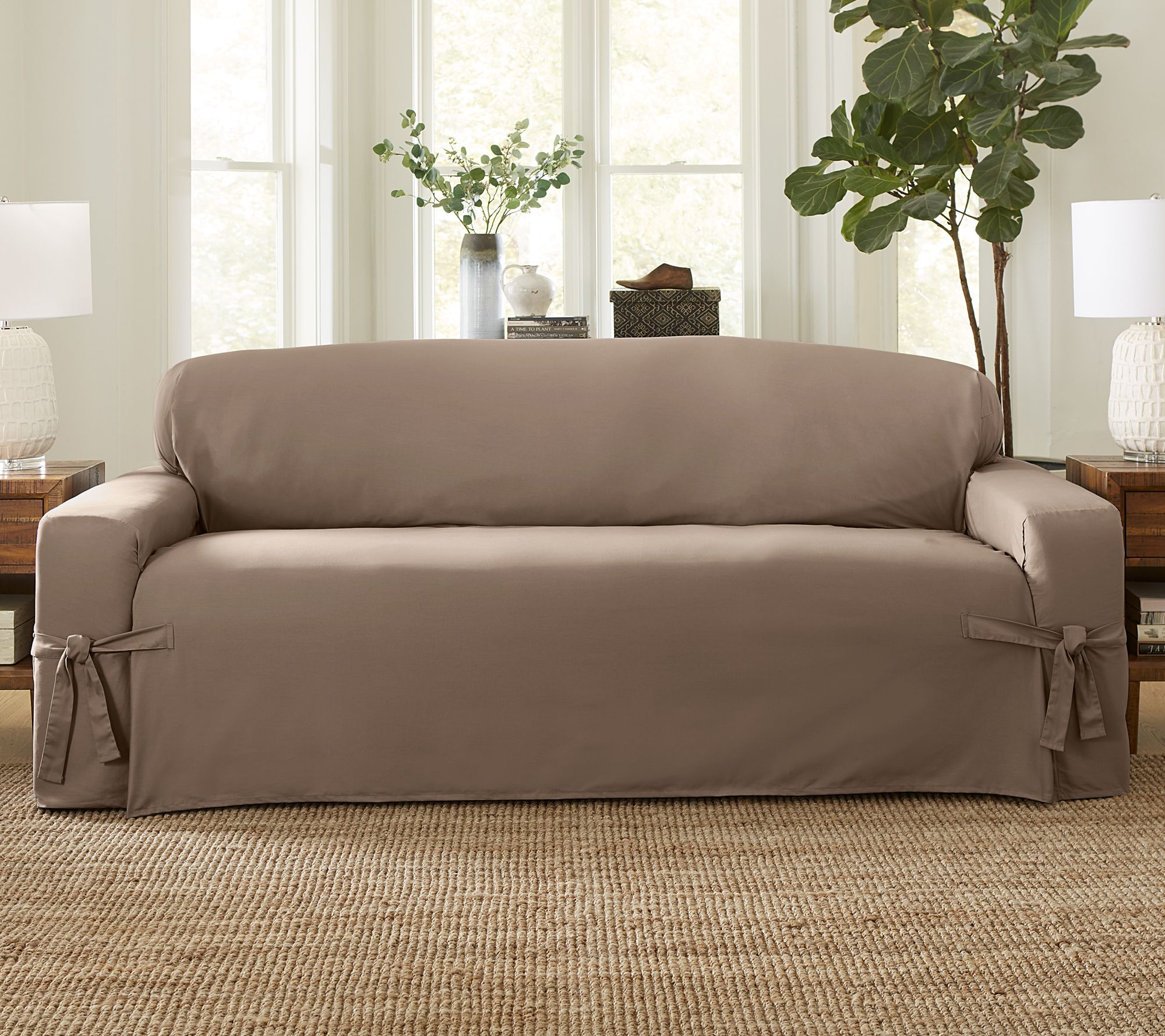 Surefit Woven Relaxed Furniture Slipcover - Sofa