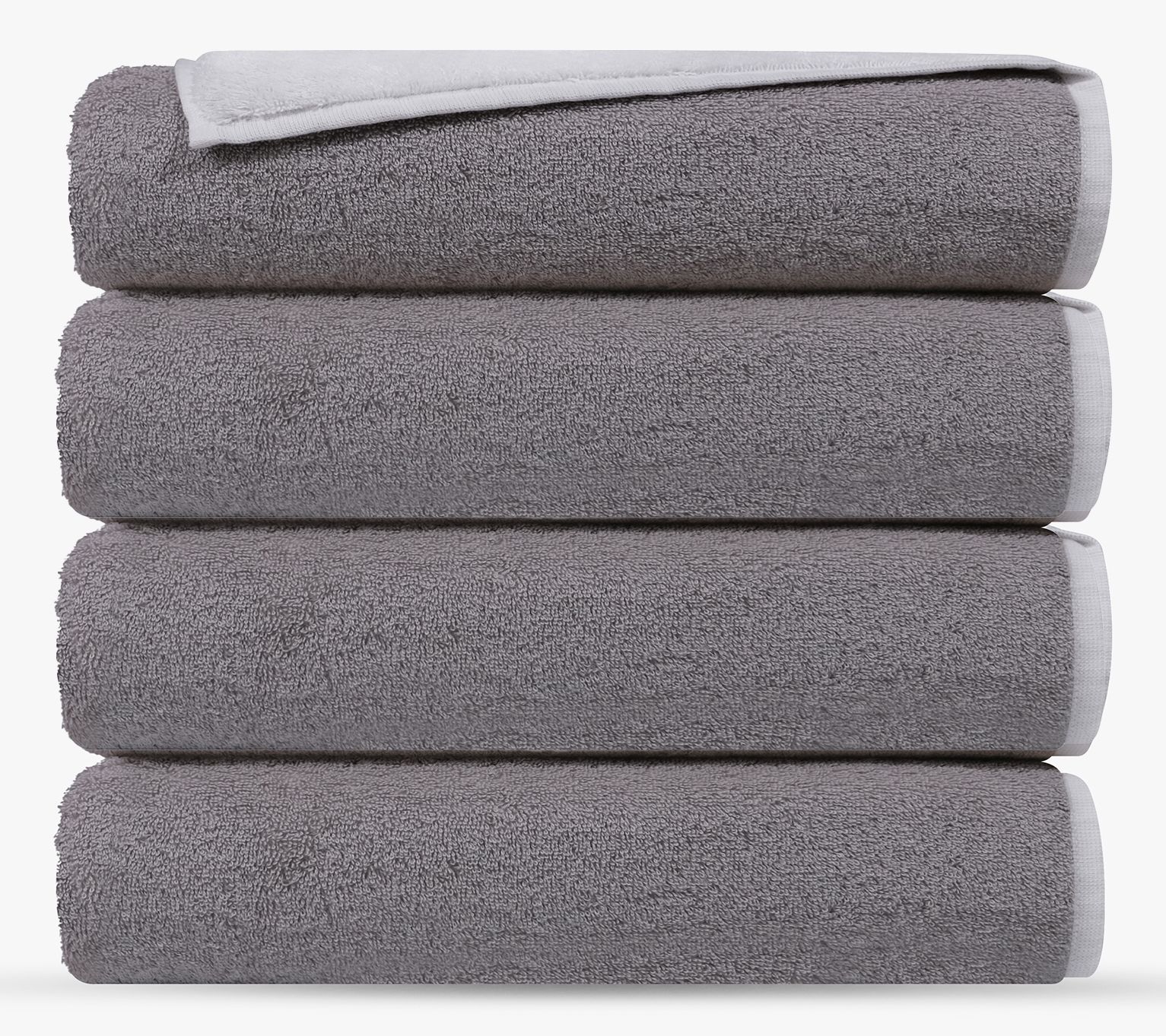 Depera Home Double Face 4 pcs Turkish Bath Towels Set