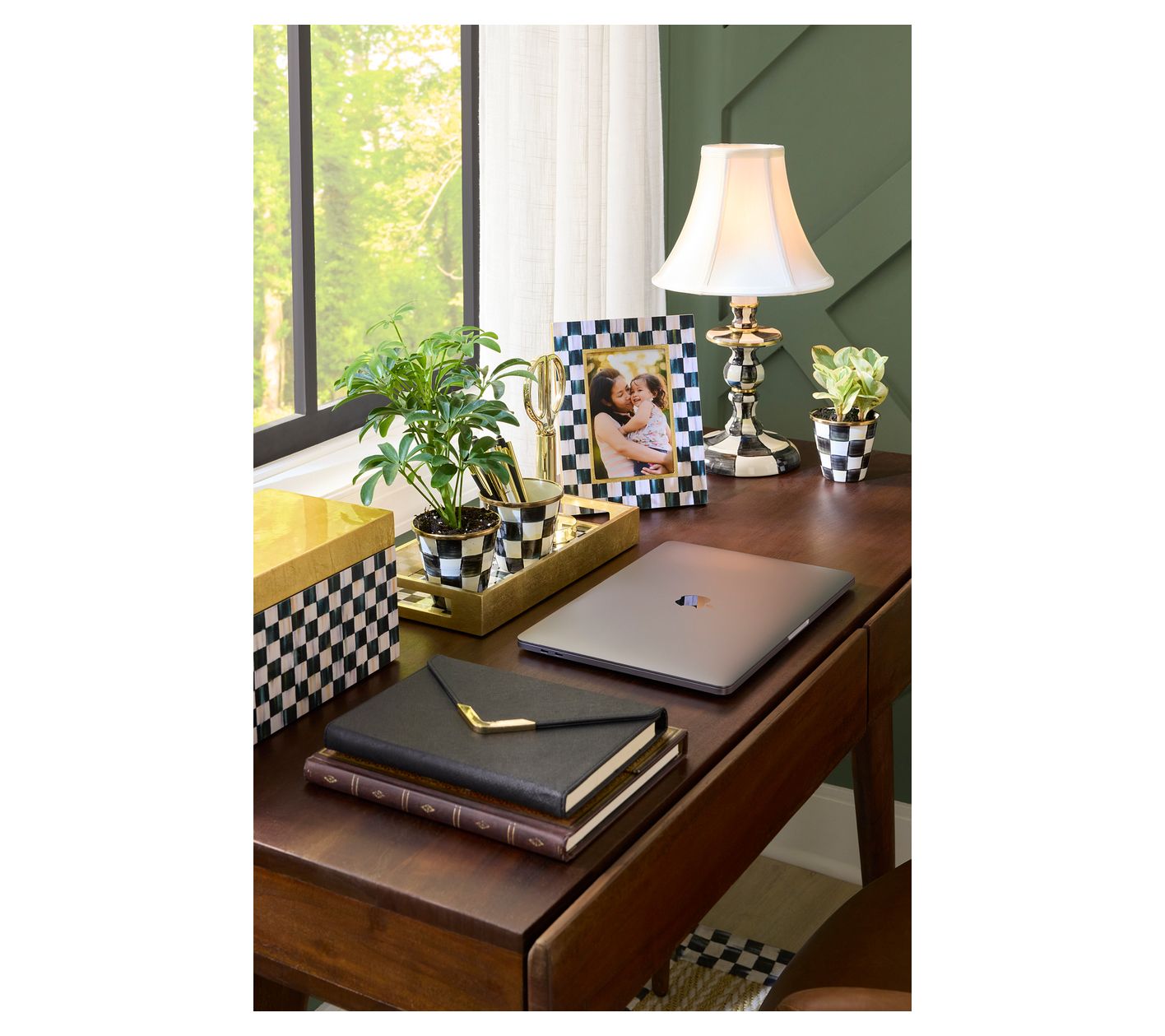 MacKenzie-Childs Courtly Check Lacquer 4