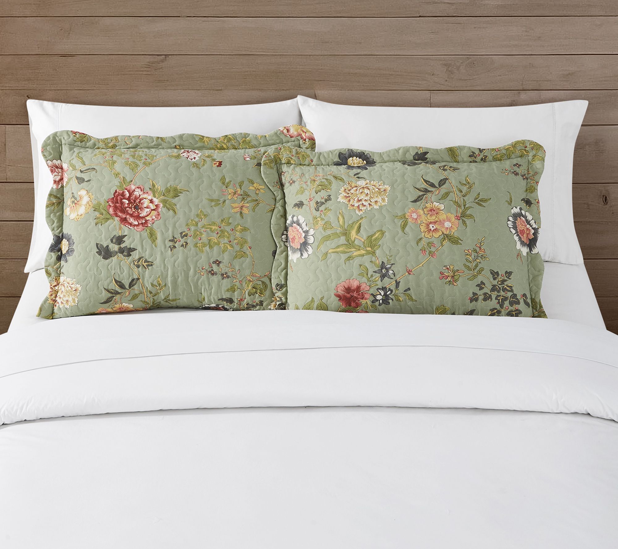 American Traditions Edens Garden Pair of Standard Shams
