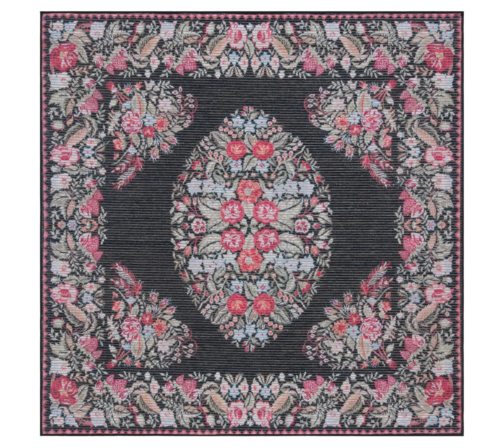 Safavieh Blossom Crest Washable 6'-7" x 6'-7" Square Rug