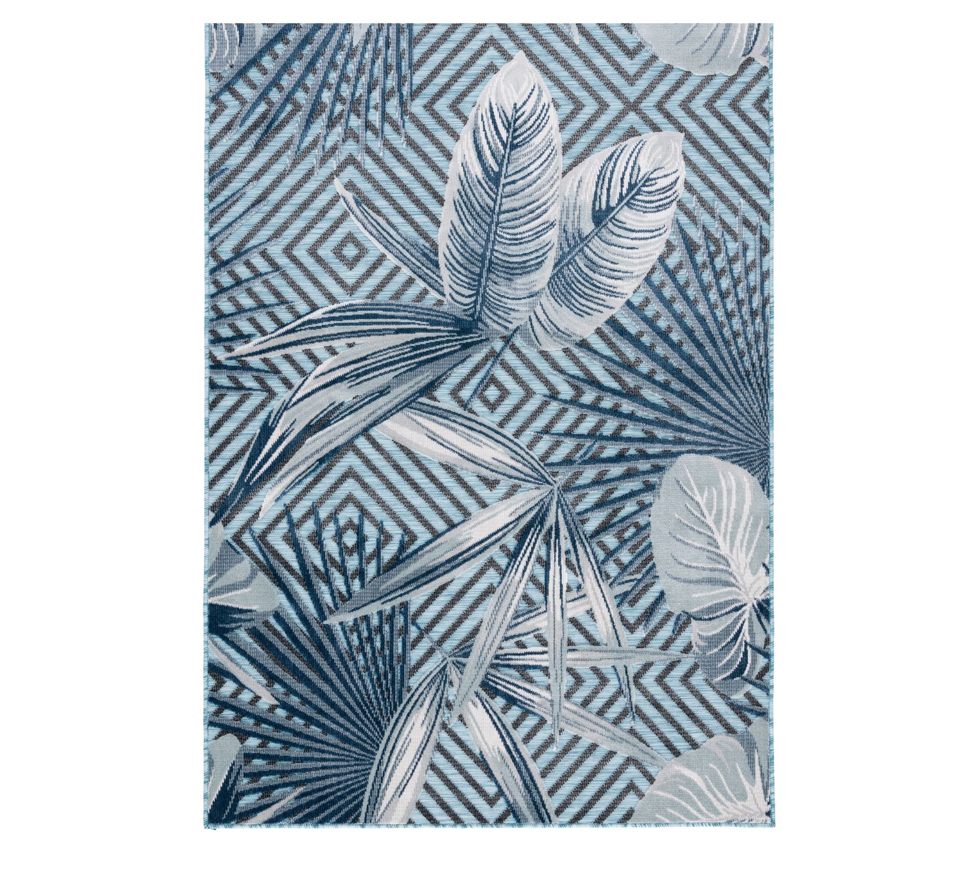 Safavieh Tropical Geometry 8' x 10' Outdoor Rug