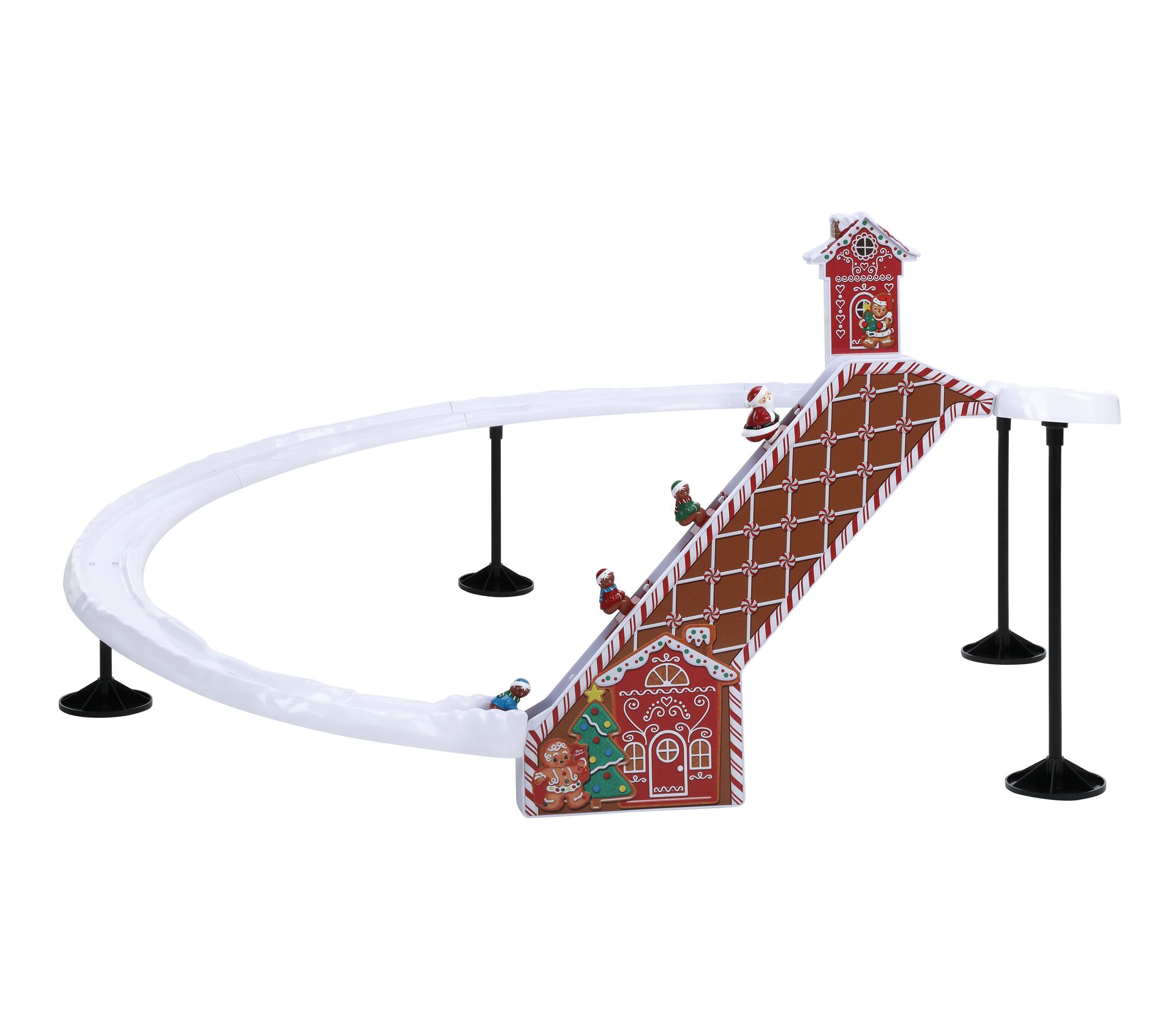 Mr. Christmas 47in Animated & Musical  Gingerbread Ski Slope
