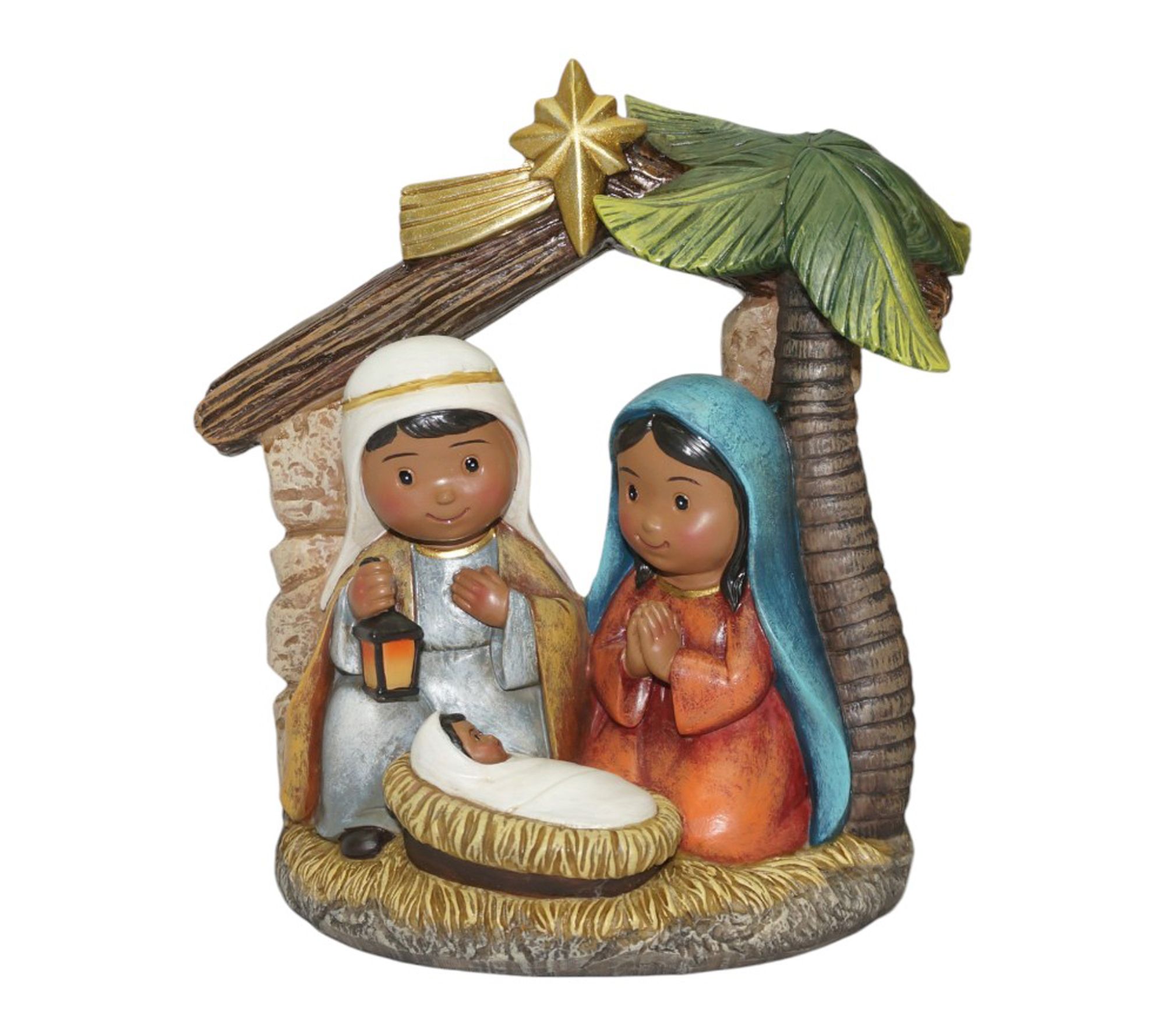RC Home Decor 6" Holy Family Nativity Scene Figurine