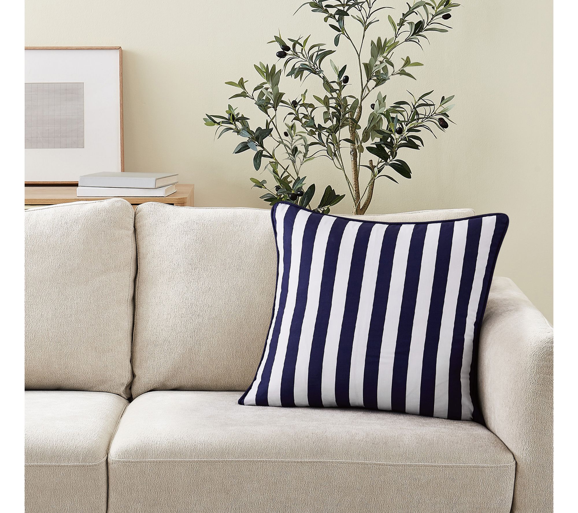 Brooklyn Loom Levi Stripe 20x20 Decorative Pillow