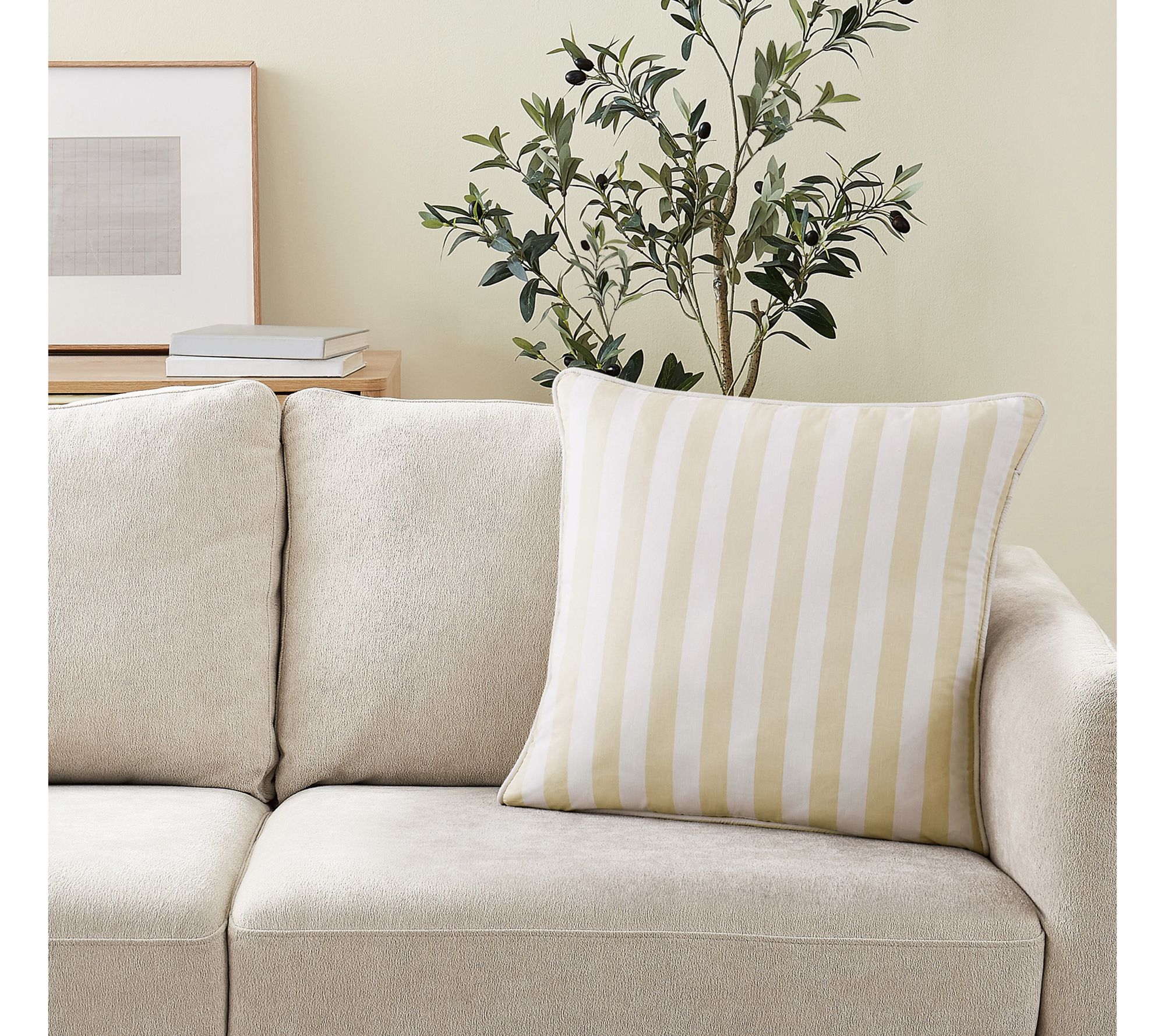 Brooklyn Loom Levi Stripe 20x20 Decorative Pillow