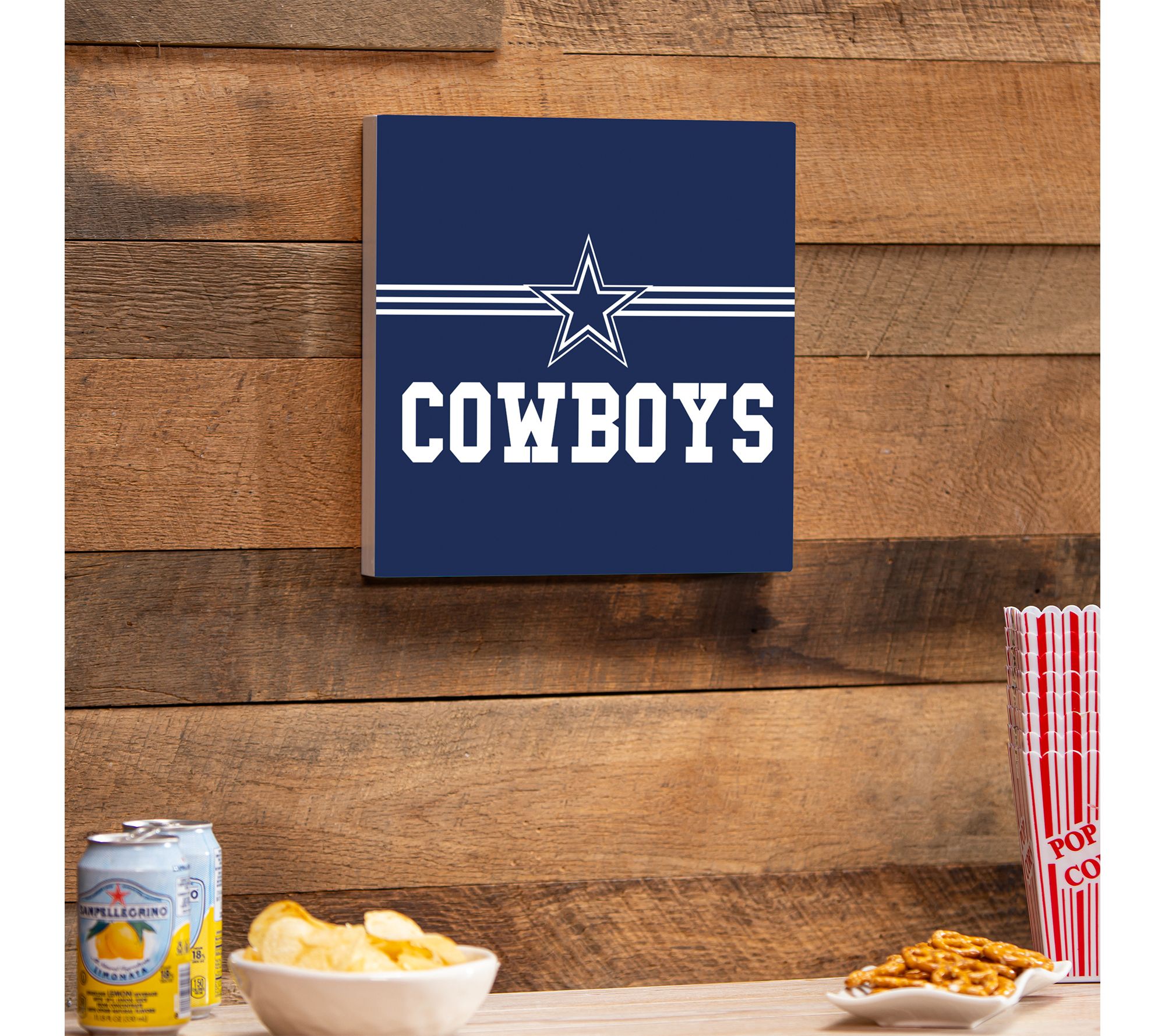 Evergreen 12"x12" NFL Team Wood Wall Sign