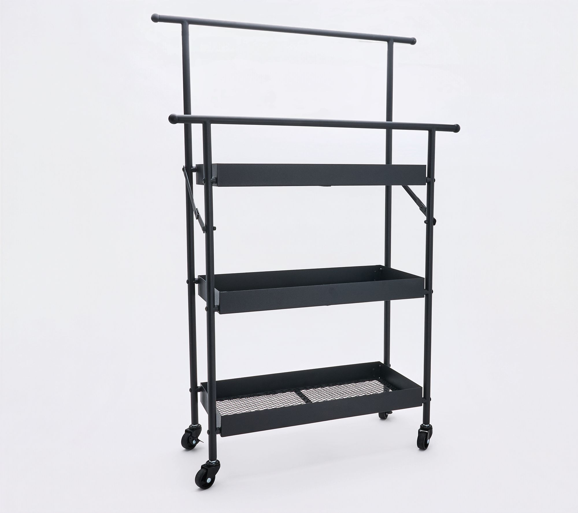 "As Is" Home Reflections Three Tier Collapsible Bathroom Cart