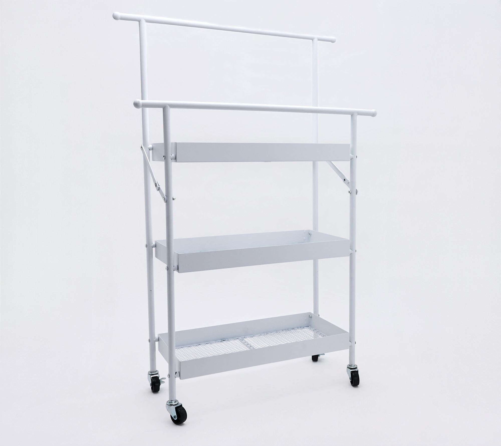"As Is" Home Reflections Three Tier Collapsible Bathroom Cart