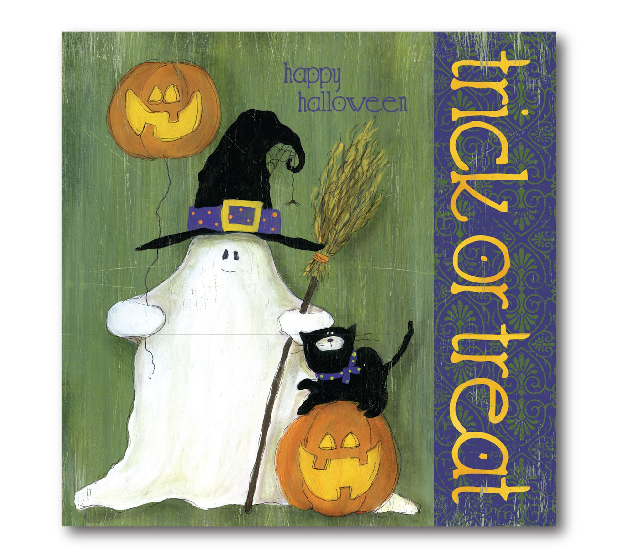 Courtside Market Trick or Treat Gallery-Wrapped Canvas