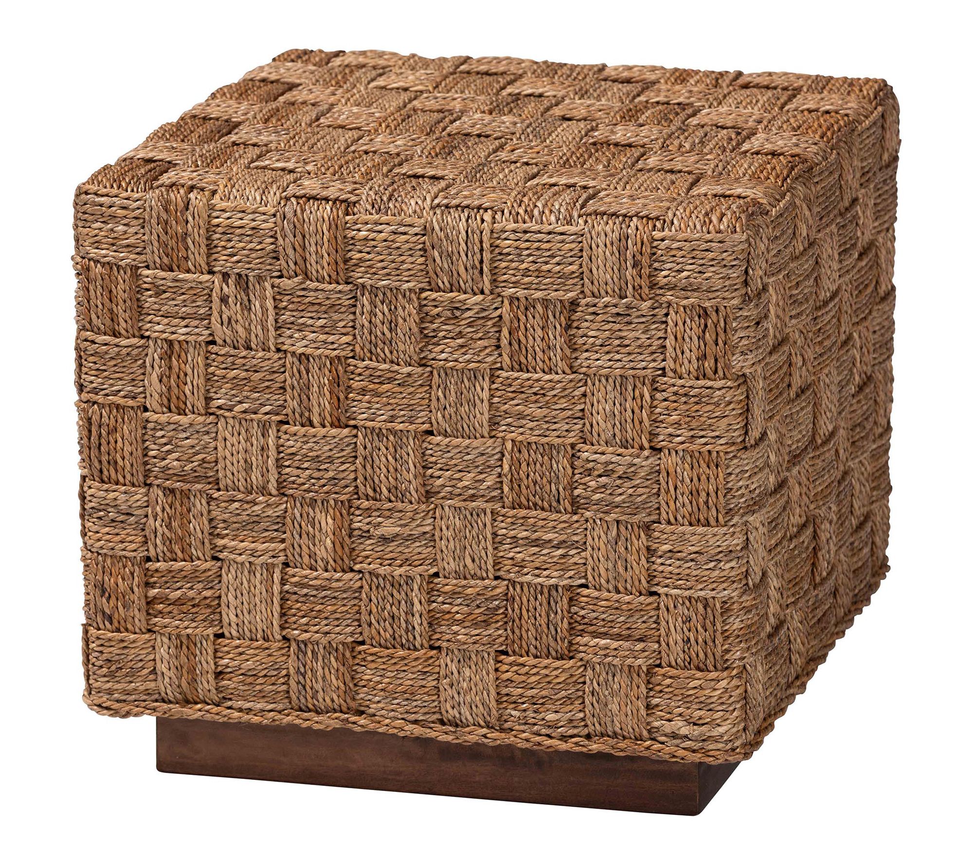 bali & pari Karina Natural Seagrass End Table