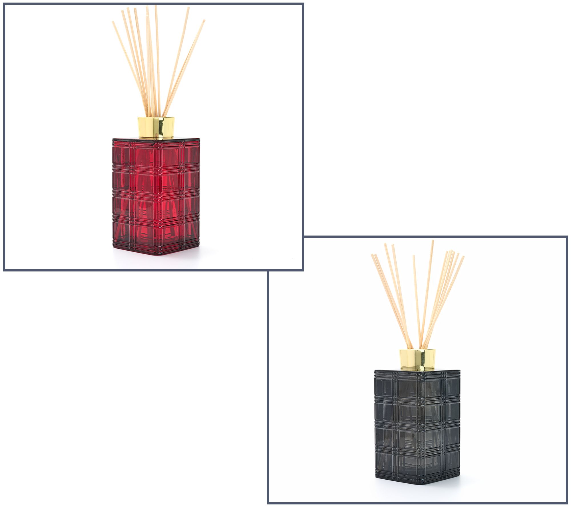 HomeWorx by Slatkin + Co. 17oz Luxe Holiday Reed Diffusers - QVC.com