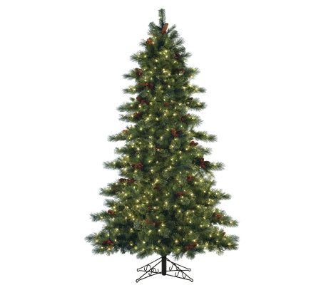 Bethlehem Lights 7.5' Prelit Monterey Tree - Qvc.com