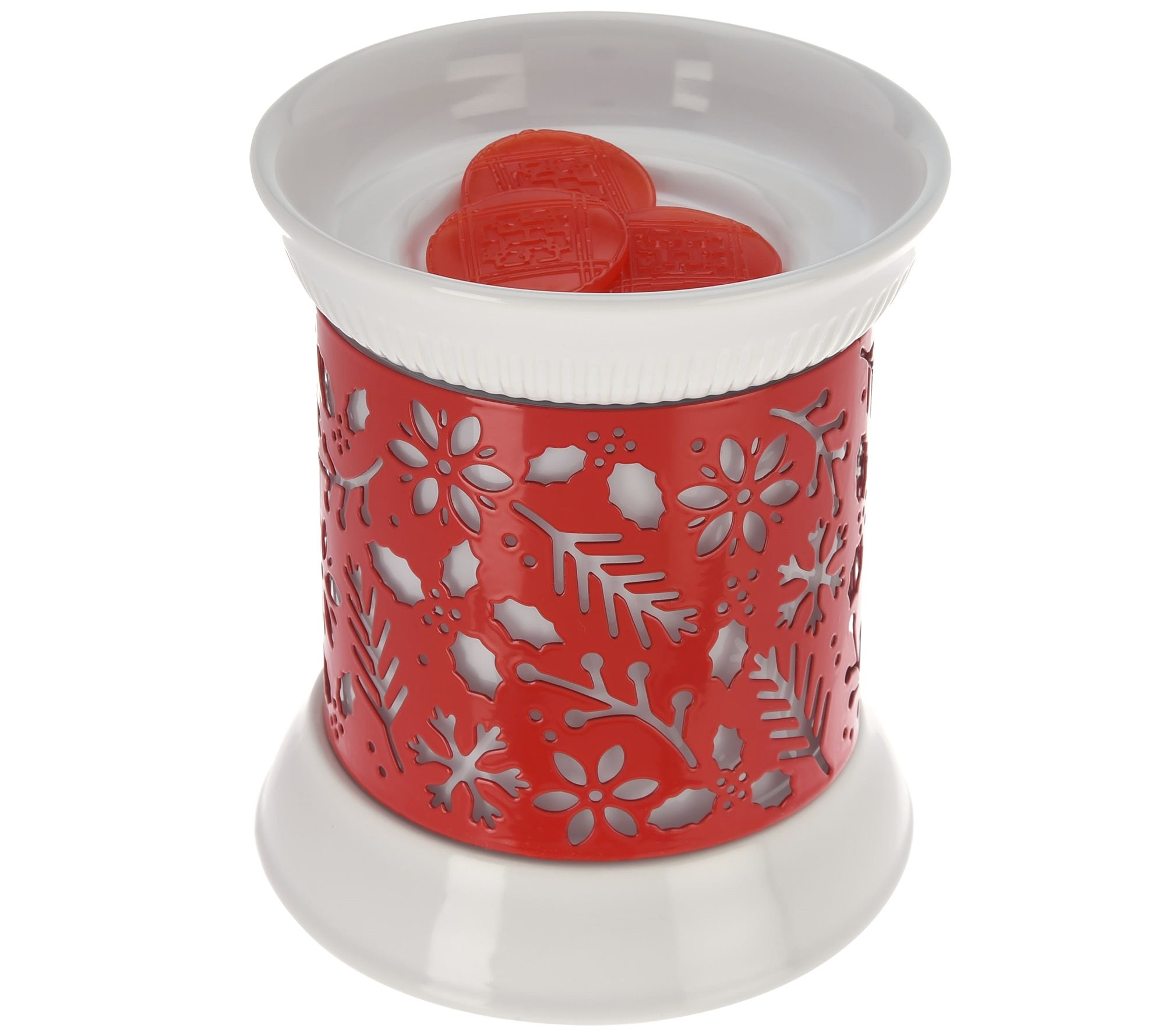 Wax And Oil Burner With A Gold Embossed Heart And Detachable Lid | Wax  Burner | Porcelain