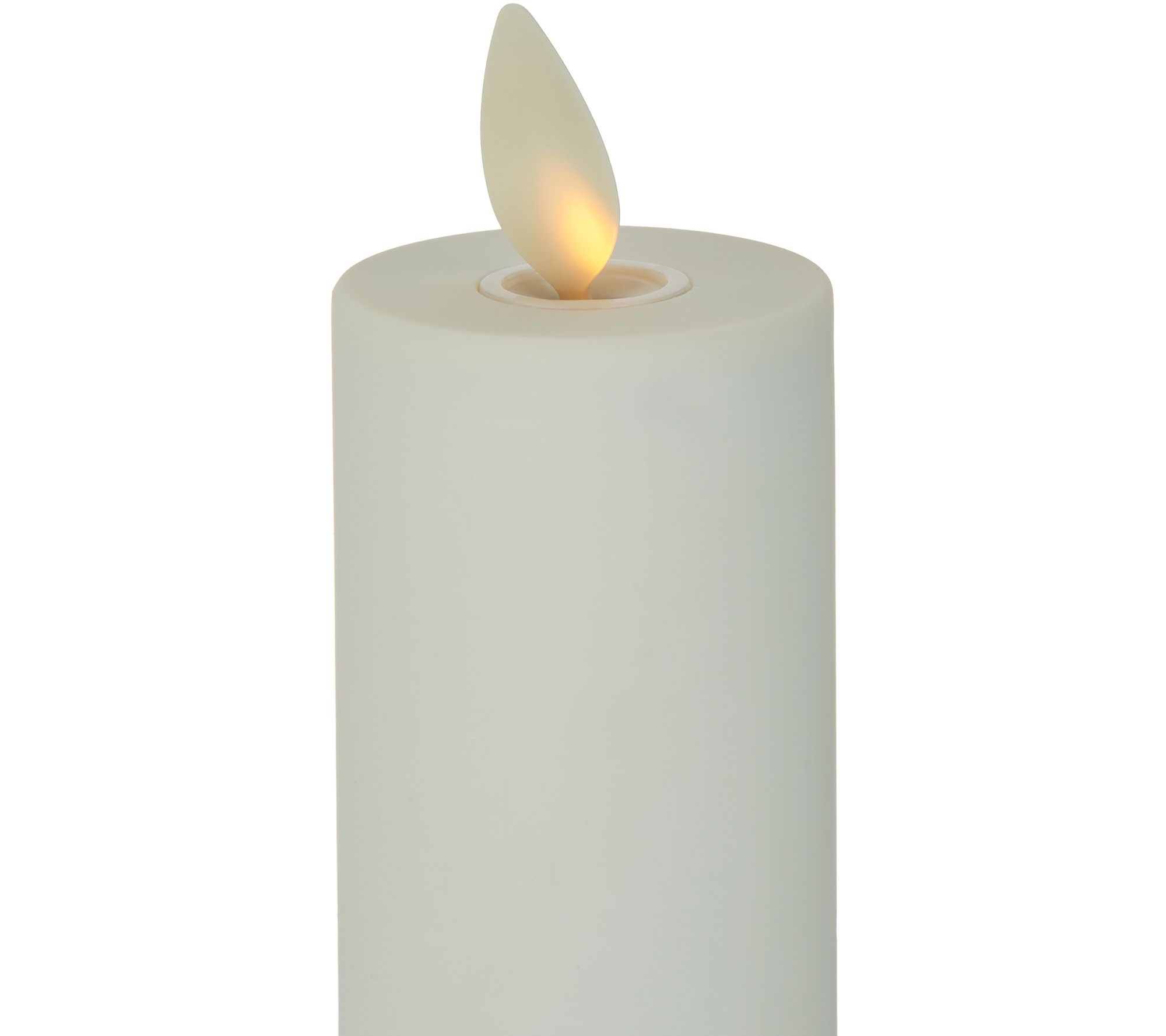 Luminara Set of 4 3.5" Soft Touch Flameless Votive Candles