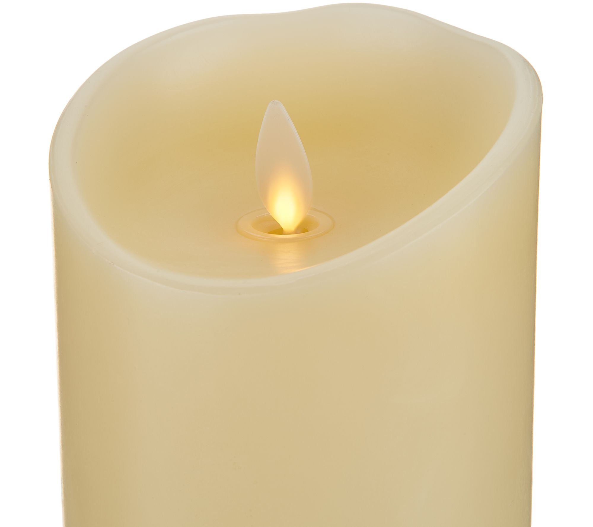 Luminara Set of (4) 7" Flameless Candles with Remotes & Boxes