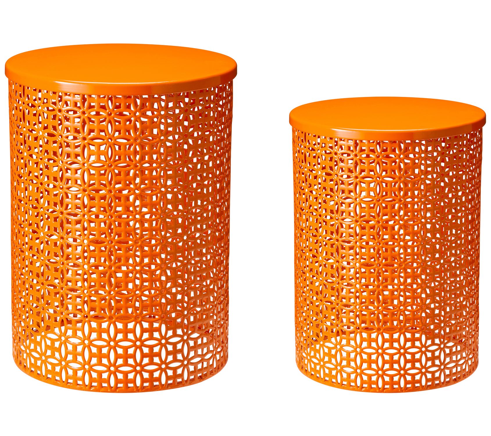 Glitzhome Graduated Plant Stand or Accent Tableor Stool S/2