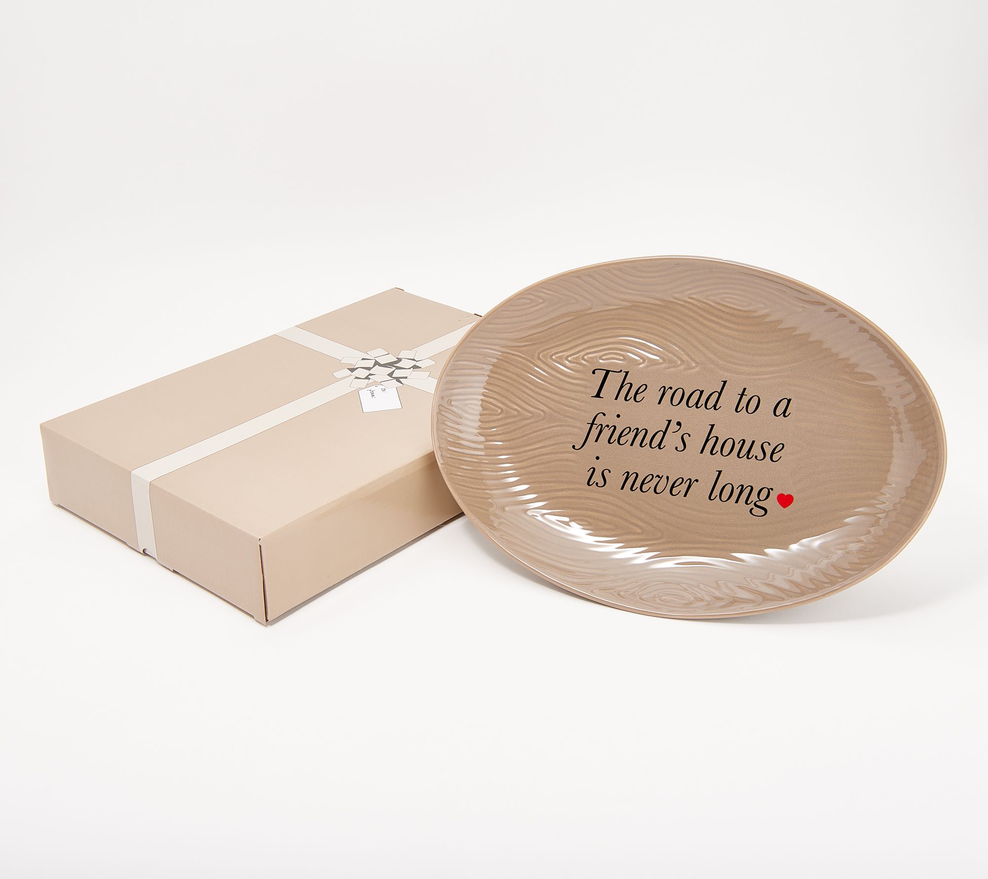 Temp-tations Woodland Friendship Platter with Gift Box 