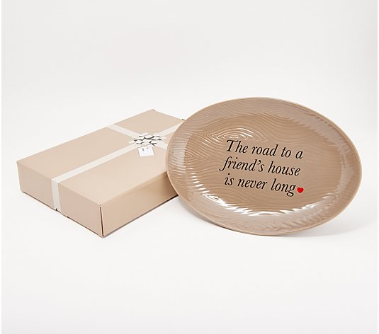 Temp-tations Woodland Friendship Platter with Gift Box