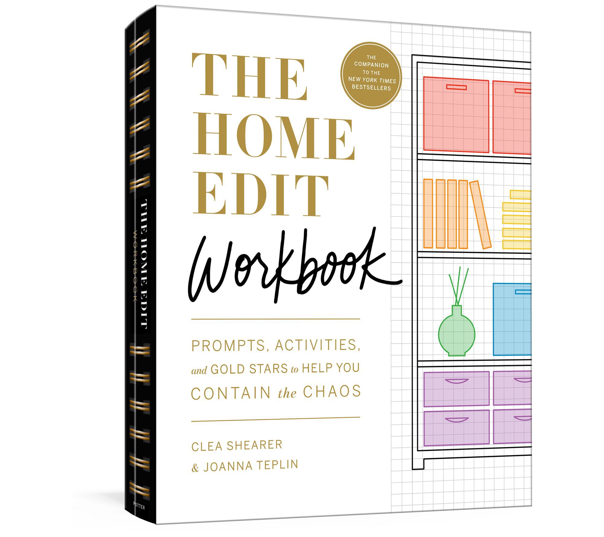 The Home Edit Workbook by Clea Shearer