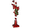 37" Candy Cane with Big Red Bow by Vickerman, 1 of 2