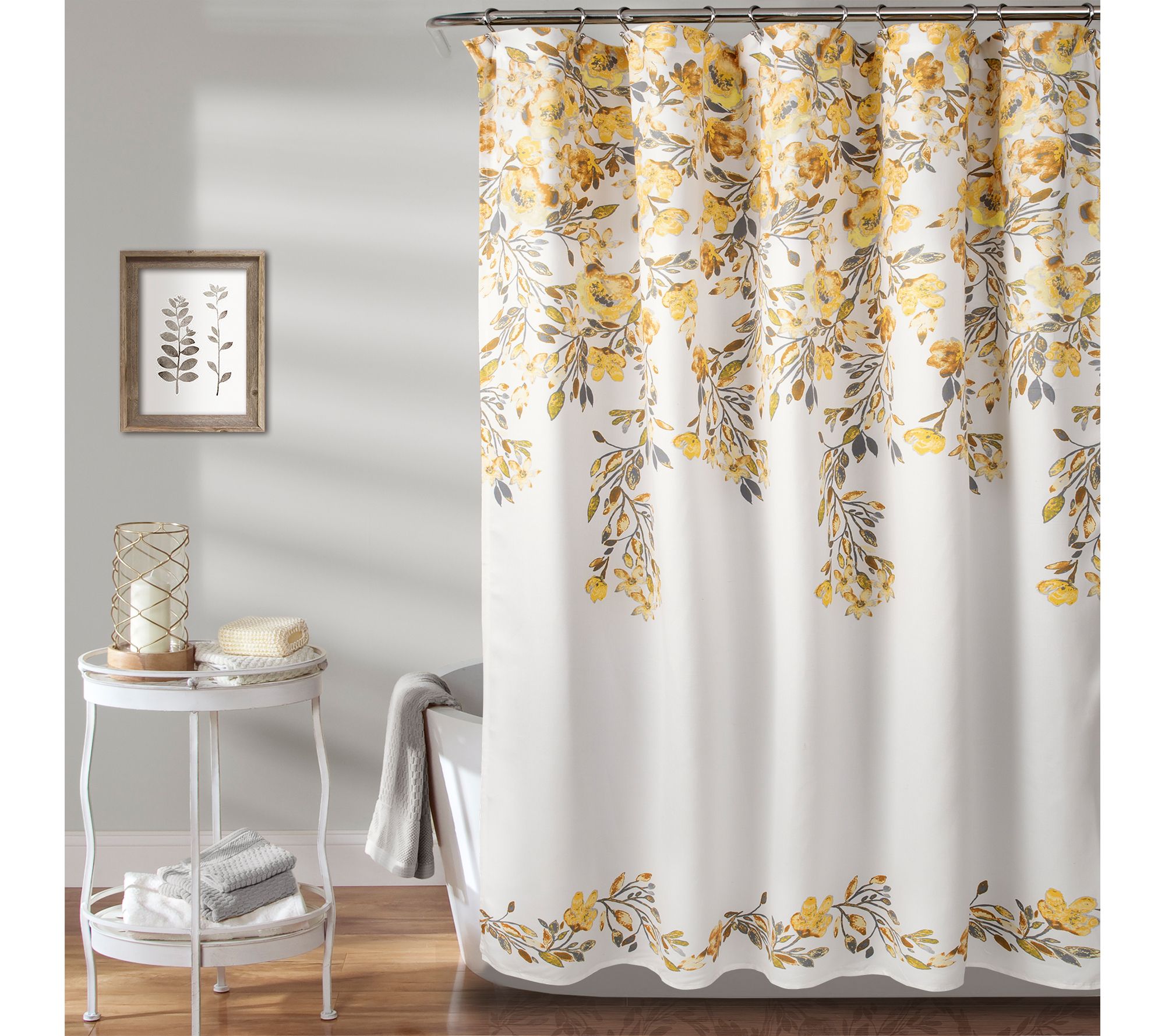 Tanisha 72" x 72" Shower Curtain by Lush Decor