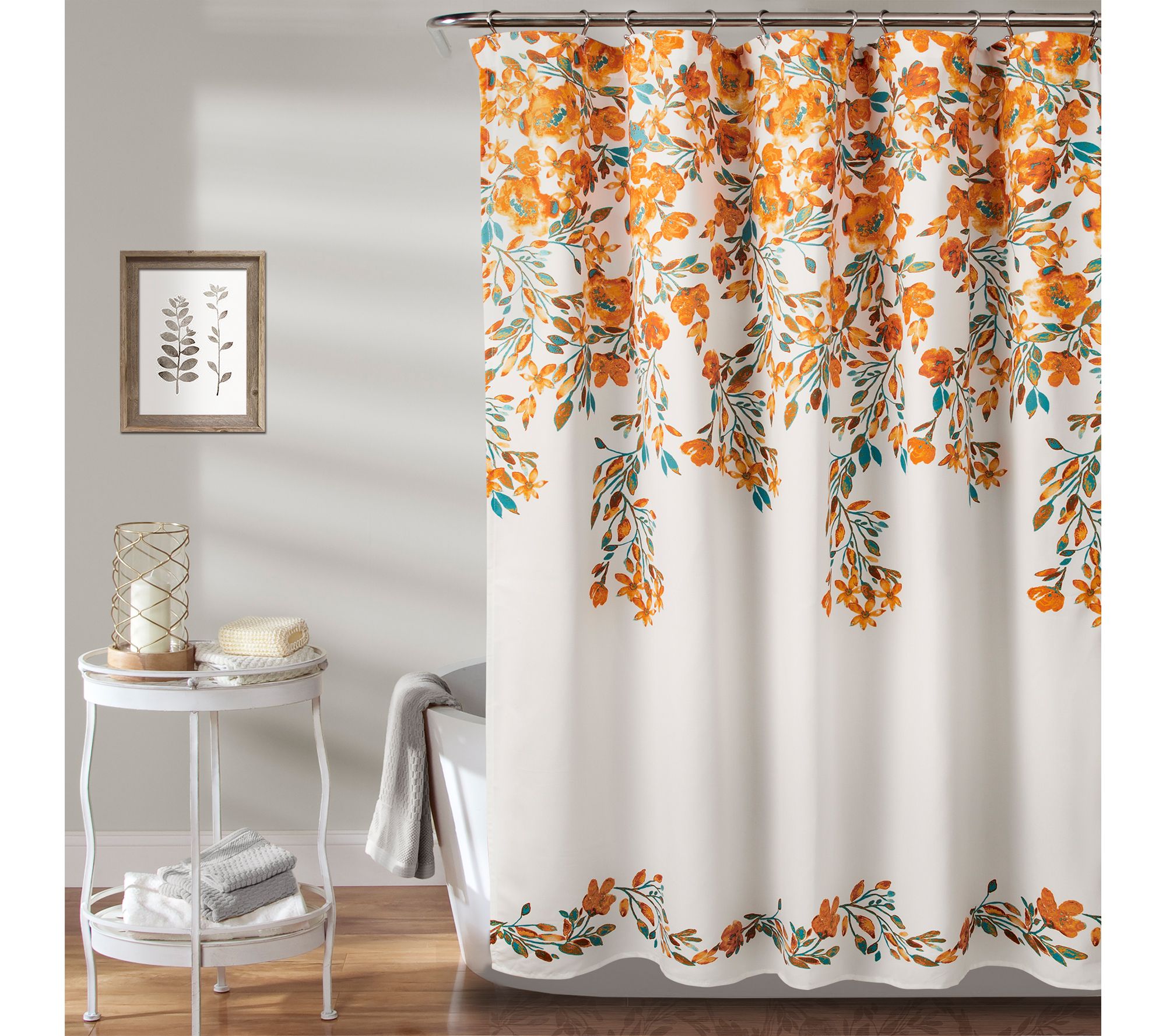Tanisha 72" x 72" Shower Curtain by Lush Decor