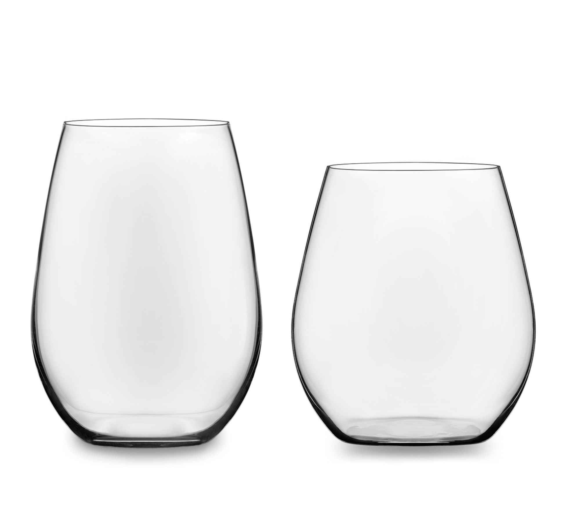 Libbey Signature Kentfield Estate All-Purpose Stemless Wine Glasses, Set of  4 