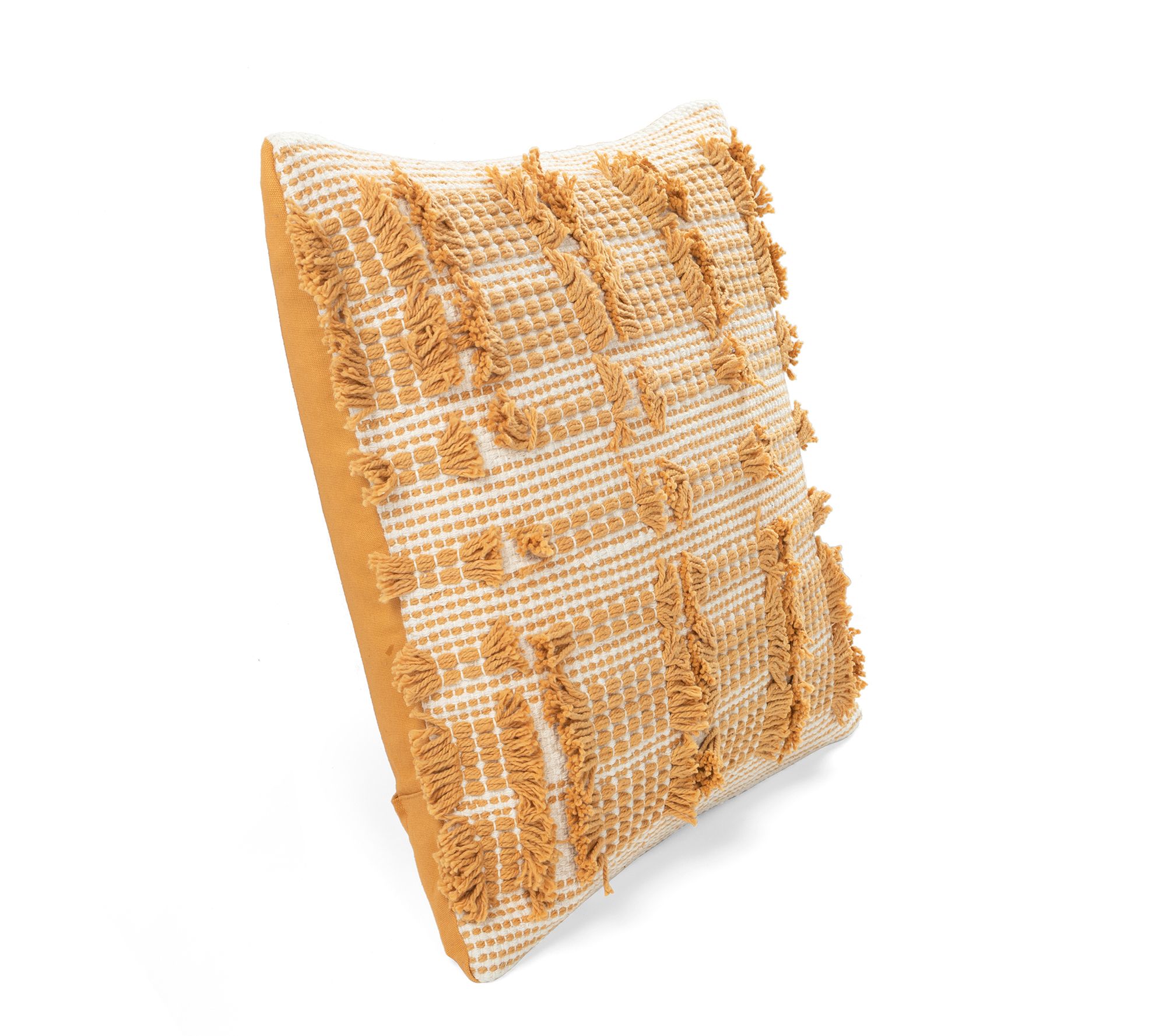 Spencer Tufted Cotton Decorative Pillow Cover by Lush Decor