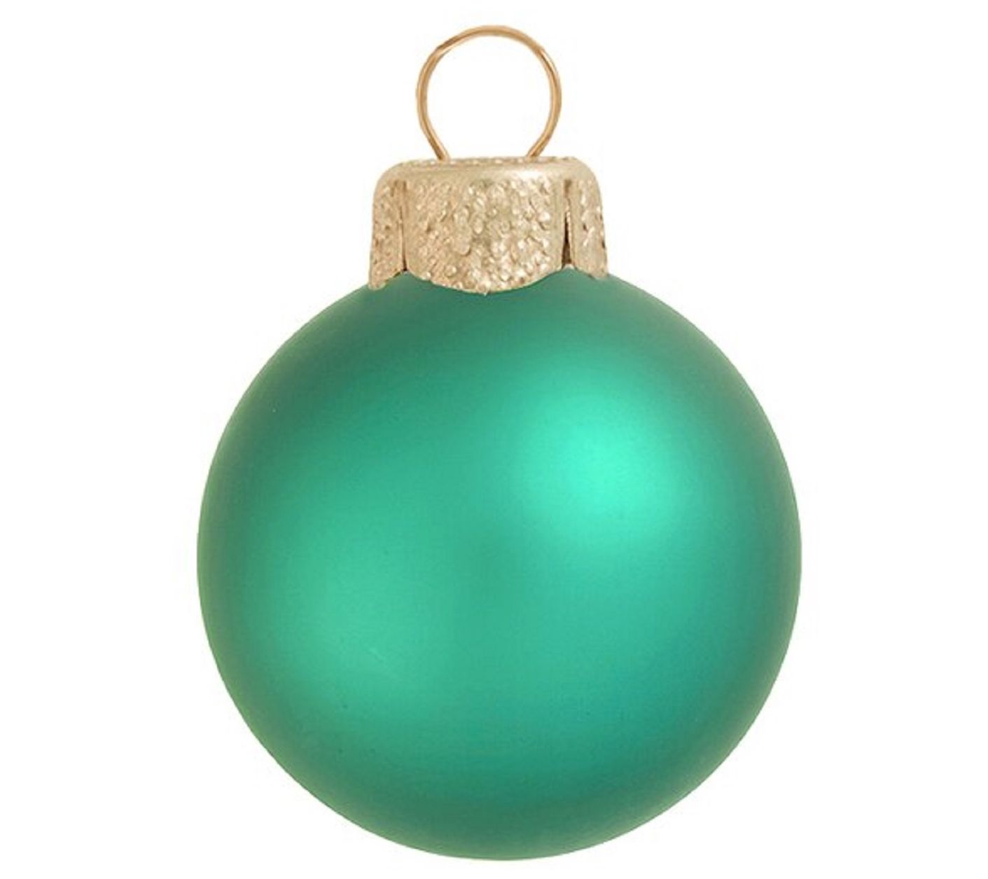 Whitehurst 12-Pc Set of 2.75" Glass Ornaments,atte Finish