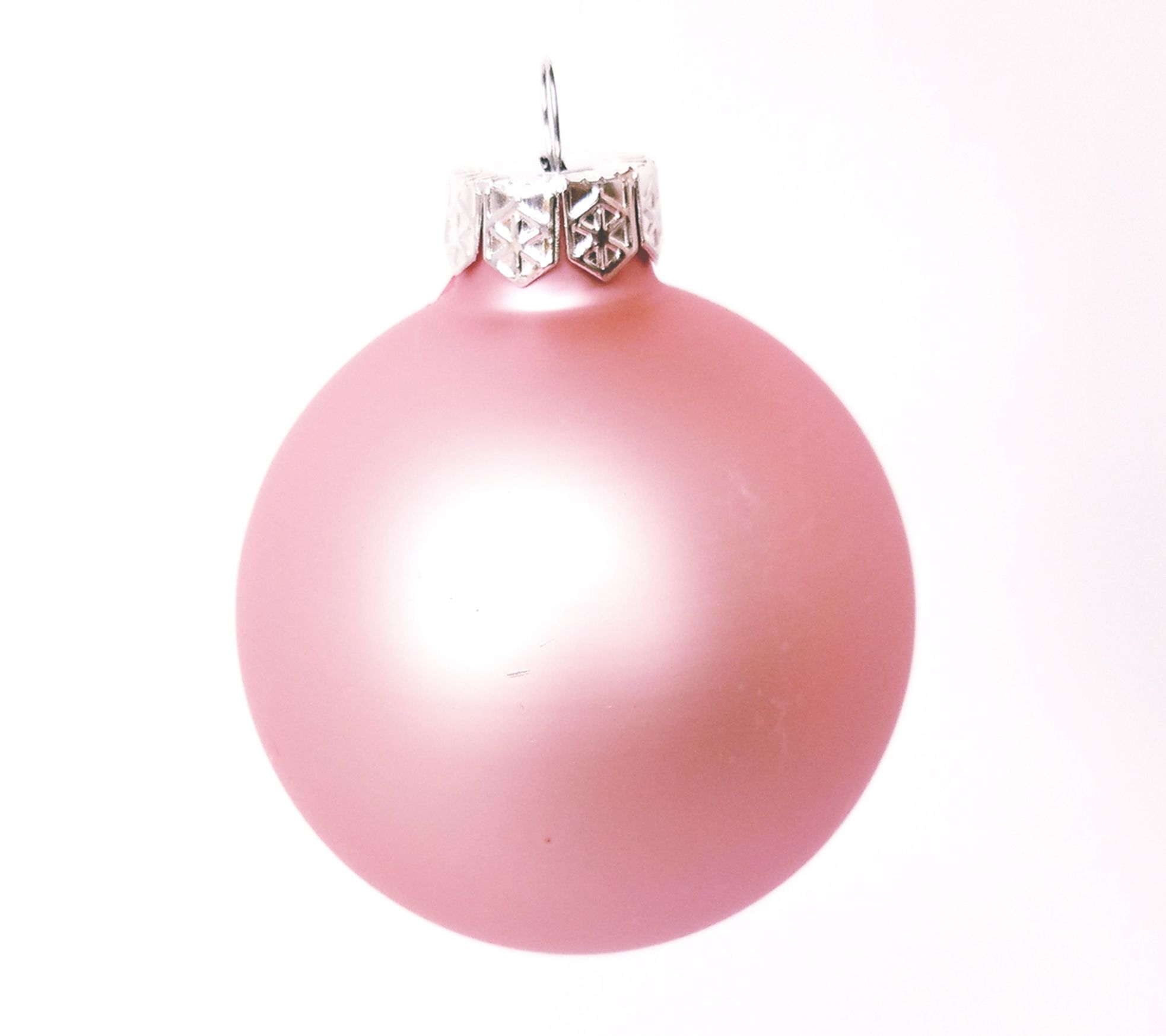 Whitehurst 12-Pc Set of 2.75" Glass Ornaments,atte Finish