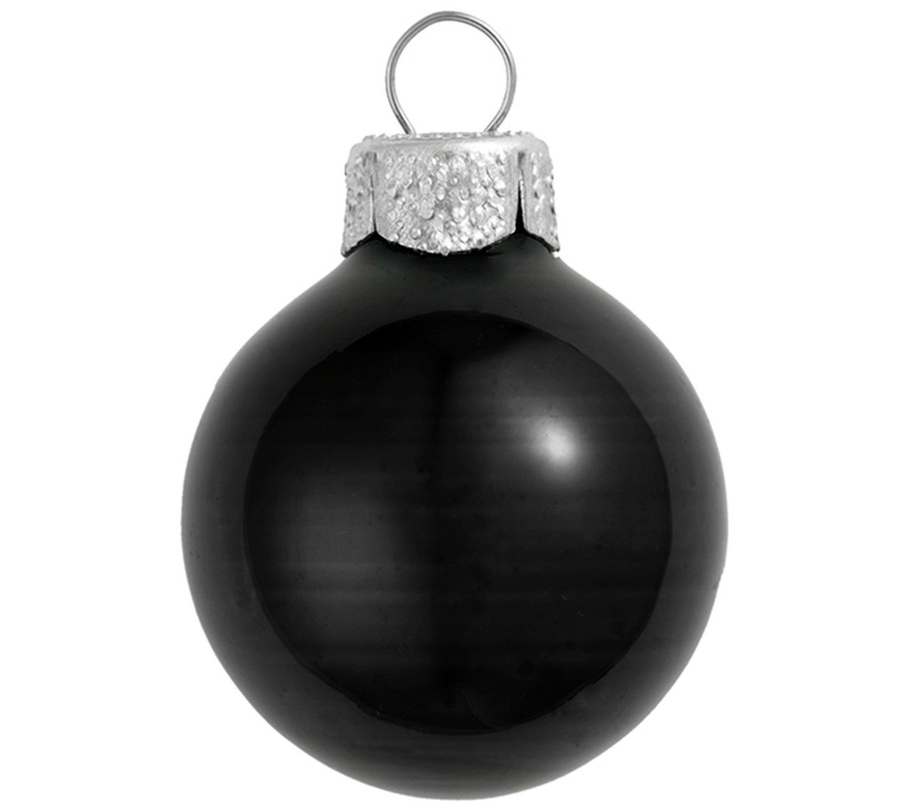 Whitehurst 40-Piece 1.25" Glass Ornament Set, Shiny Finish