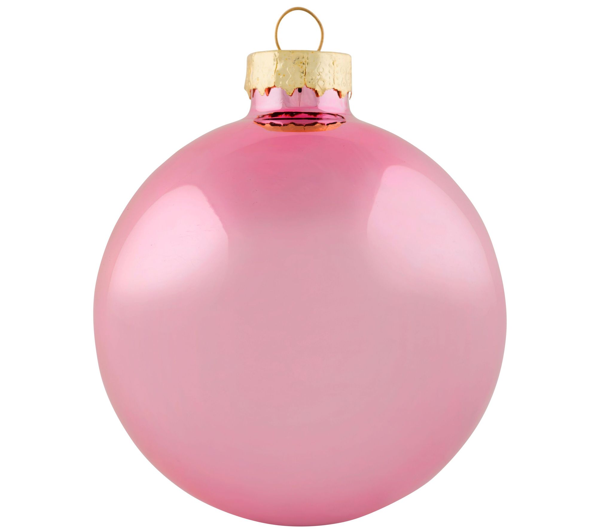 Whitehurst 40-Piece 1.25" Glass Ornament Set, Shiny Finish