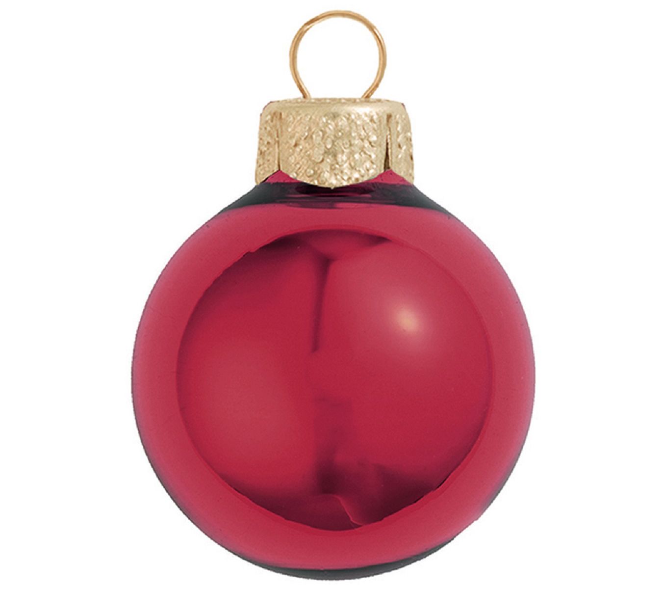 Whitehurst 40-Piece 1.25" Glass Ornament Set, Shiny Finish
