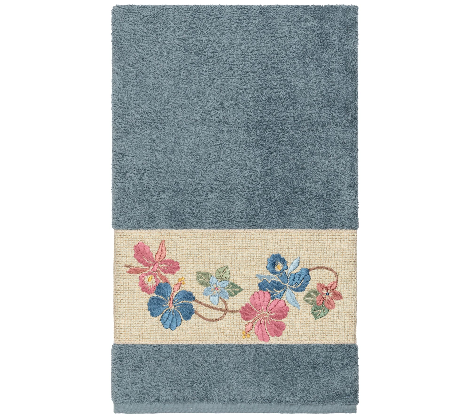 Linum Home Textiles Caroline Embellished Bath Towel