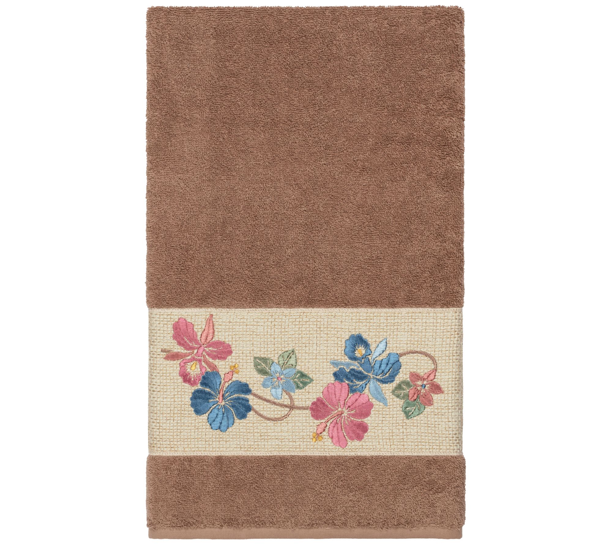 Linum Home Textiles Caroline Embellished Bath Towel