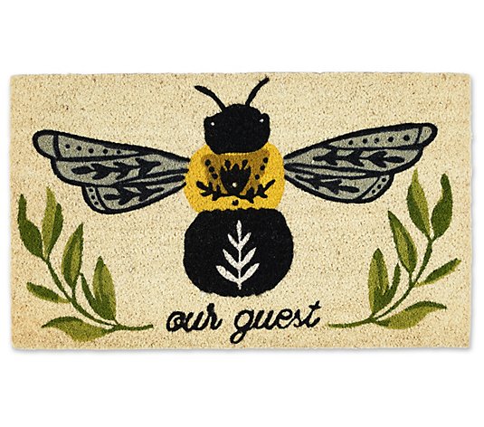 Design Imports Bee Our Guest Doormat