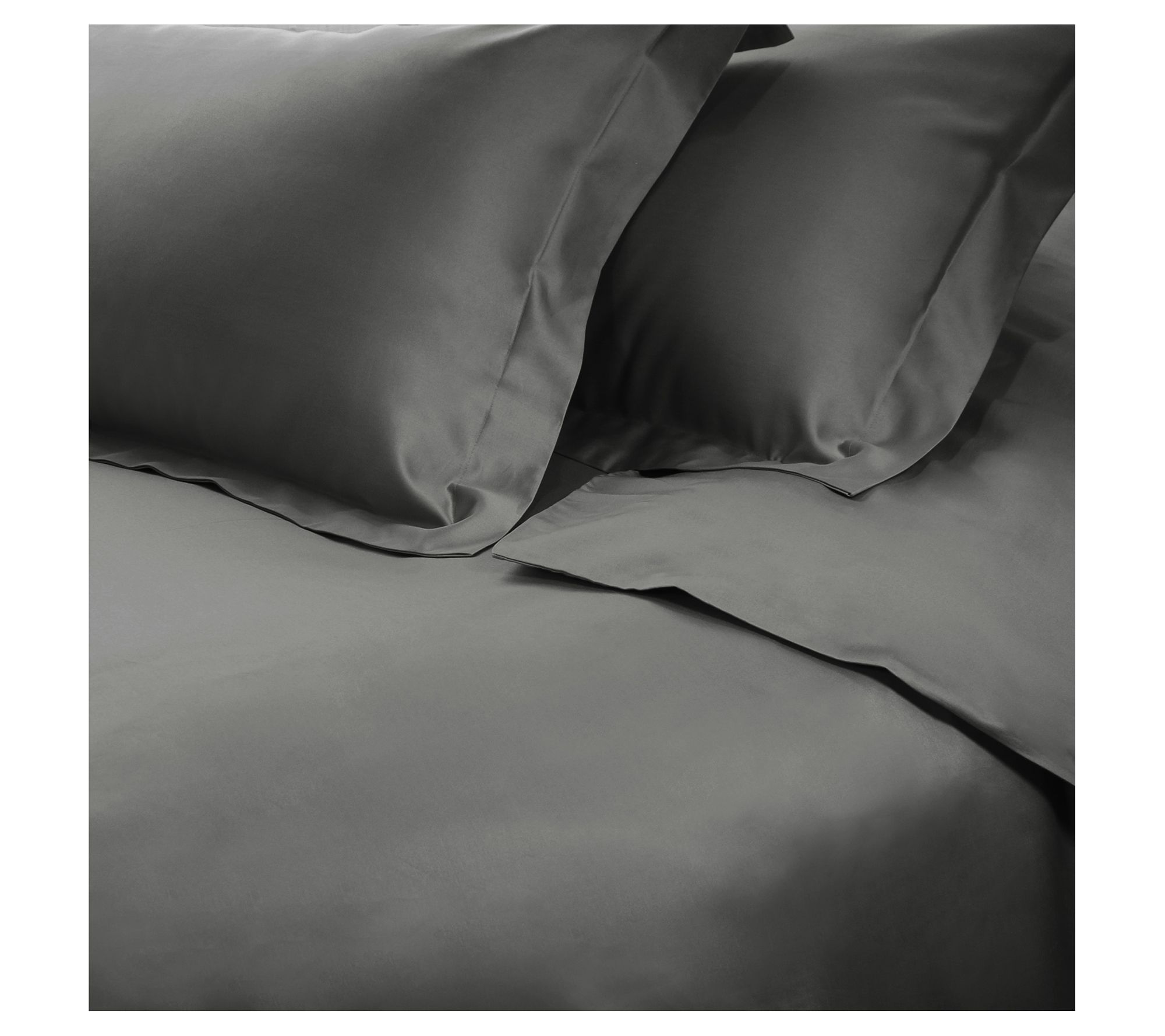 Superior Solid Egyptian Cotton Duvet Cover Se t, Full/Queen