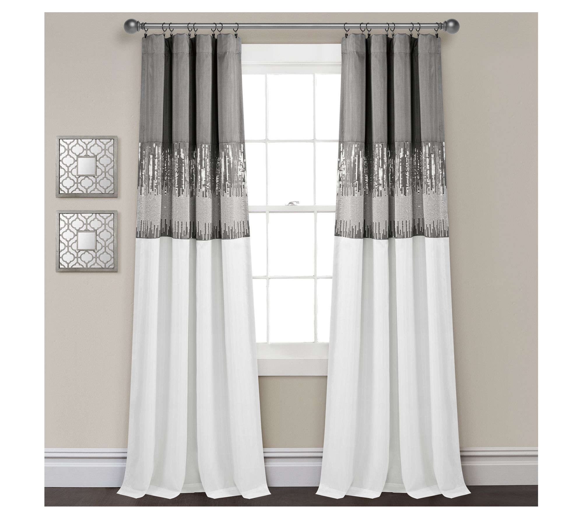 Night Sky Blackout Window Curtain Single42X84 by Lush Decor