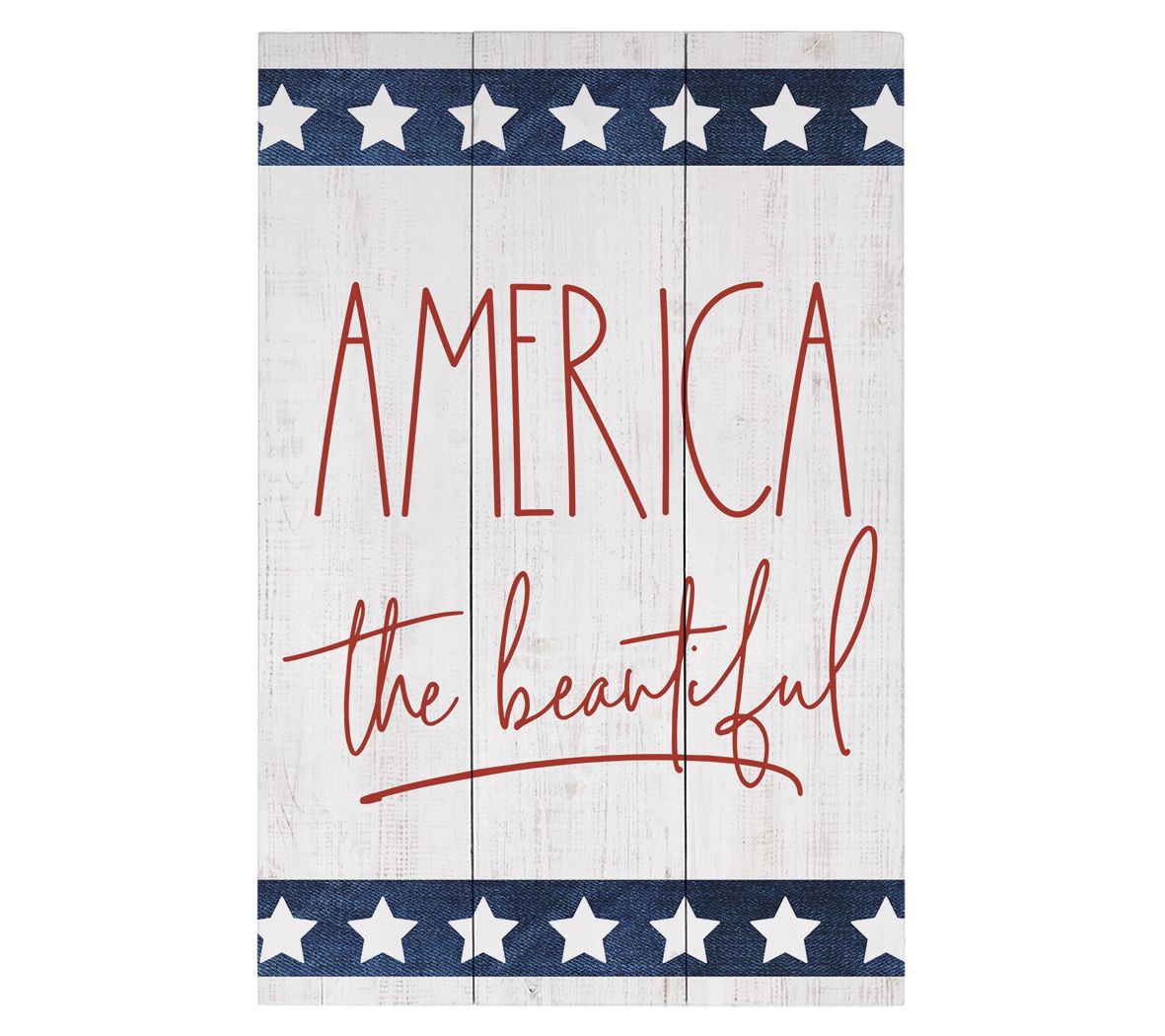 Sincere Surroundings 16" America The Beautifulustic Pallet