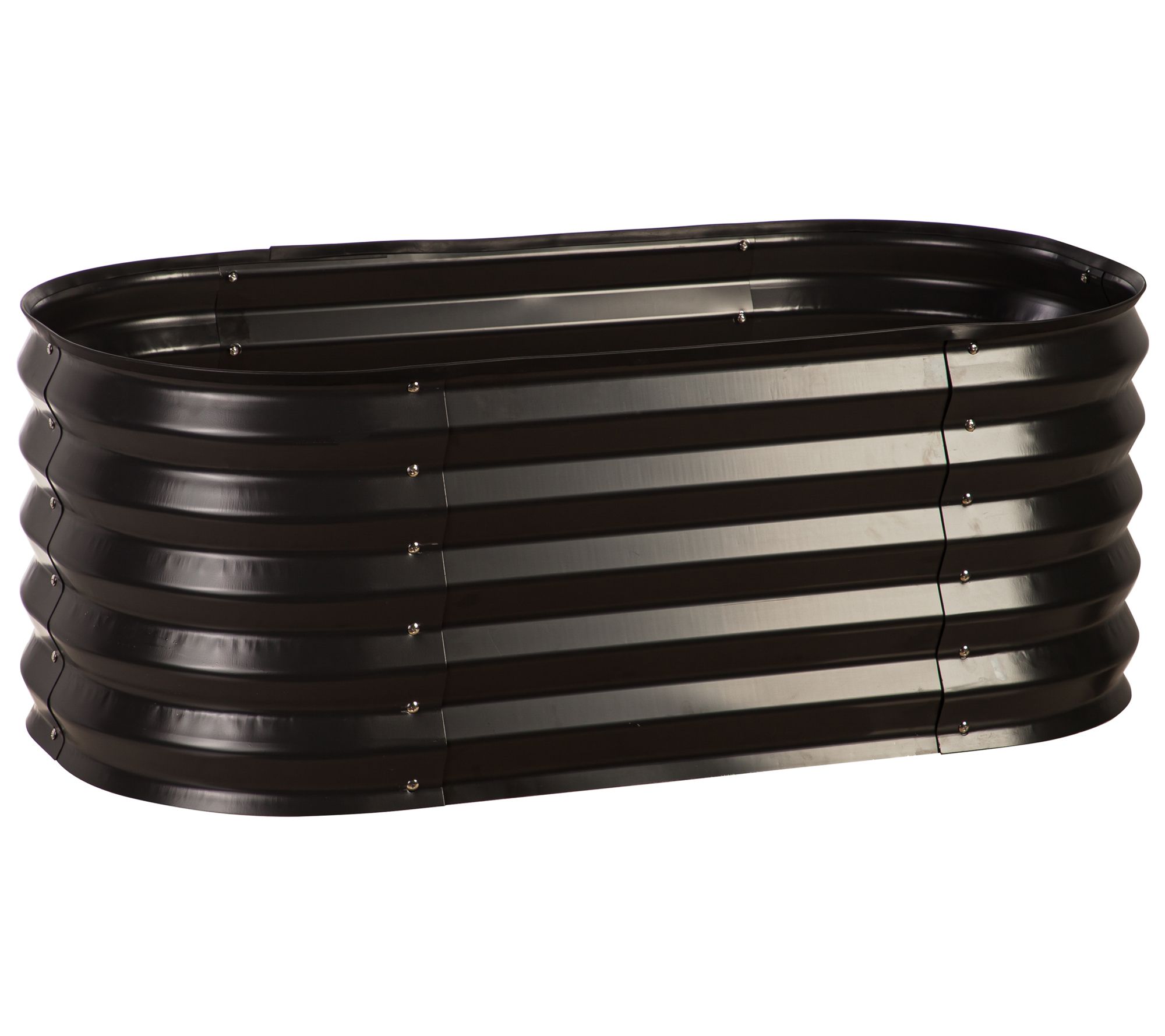 Evergreen Galvanized Steel Garden Bed Large